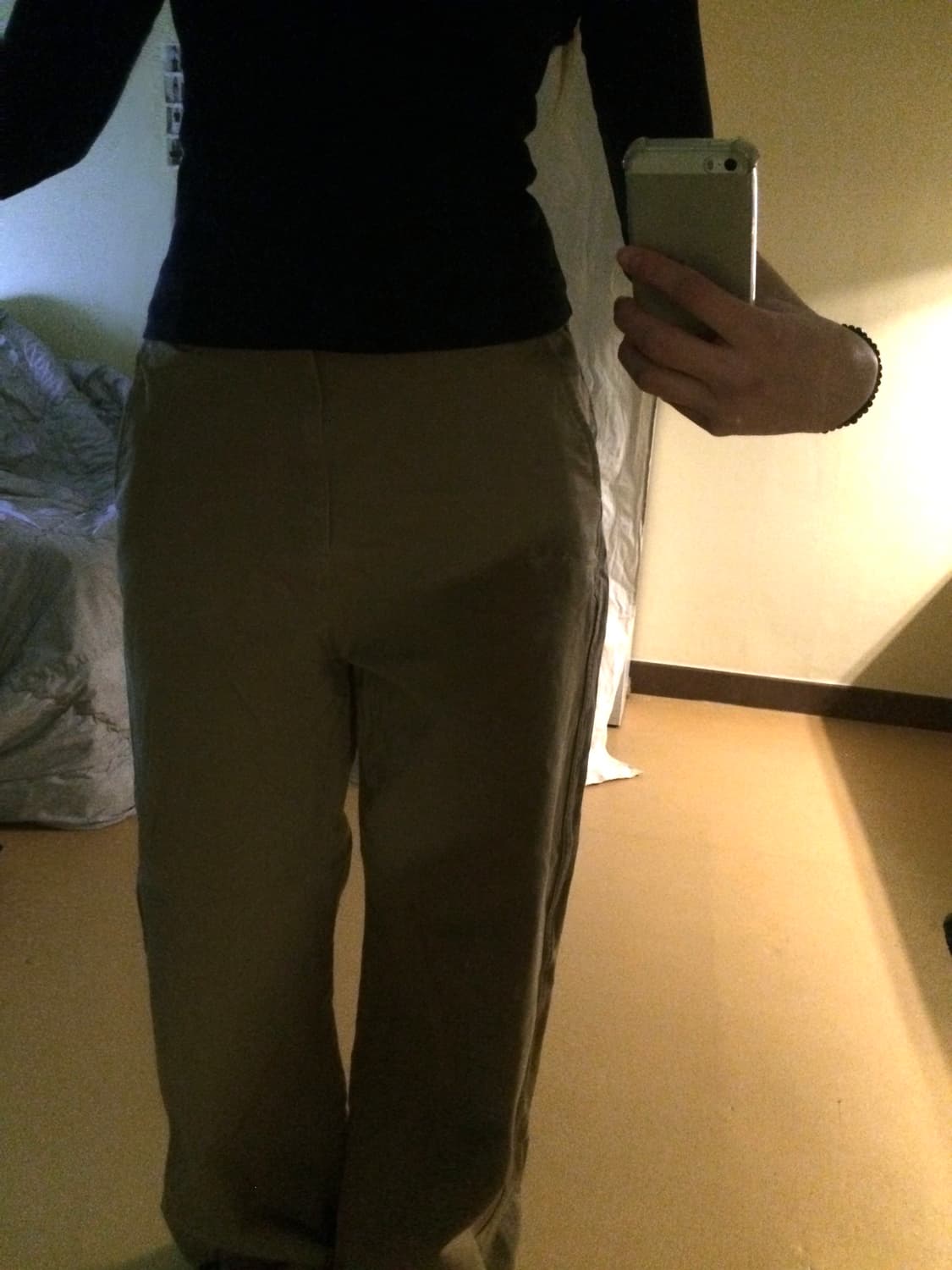 beige straight chino pants 상품이미지3