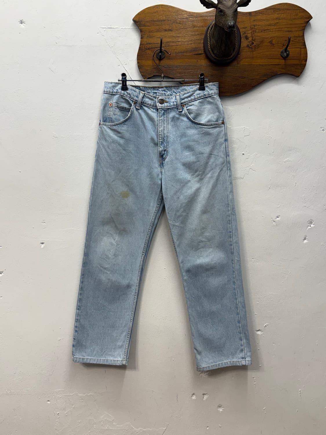 90s Levi's 607 Orange Tab Tapered Denim  상품이미지5