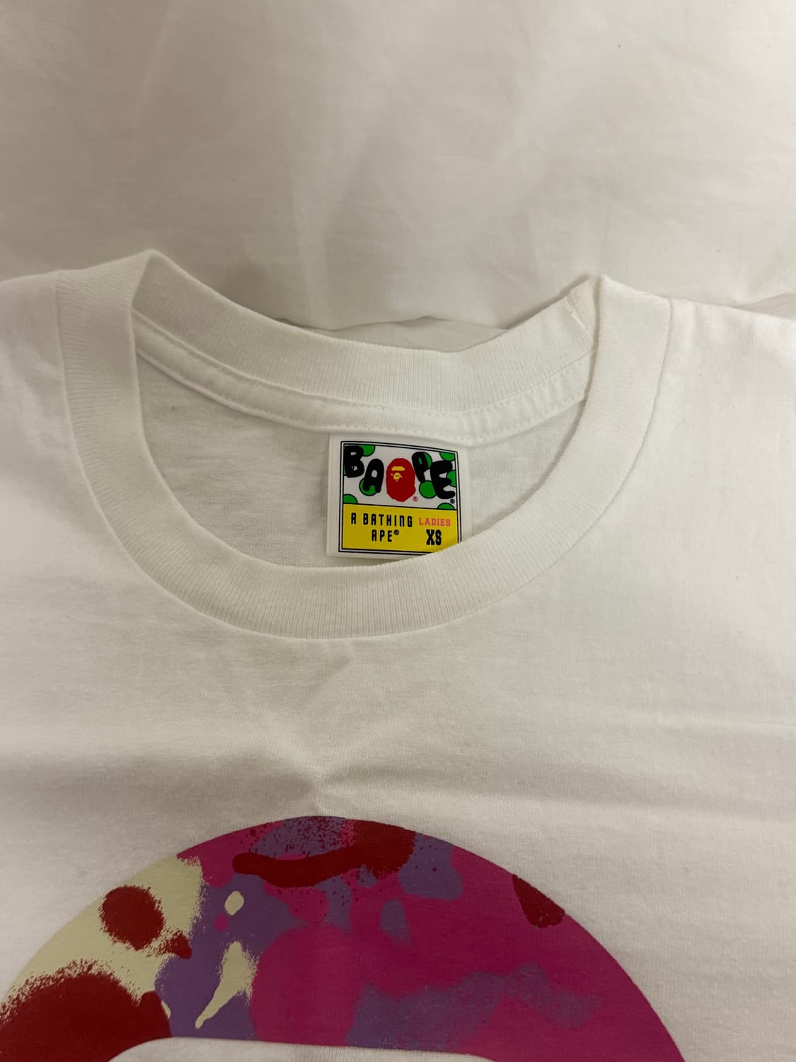 베이프 베이비 마일로 카모 티셔츠 (도쿄 베이프 구매) 상품이미지4