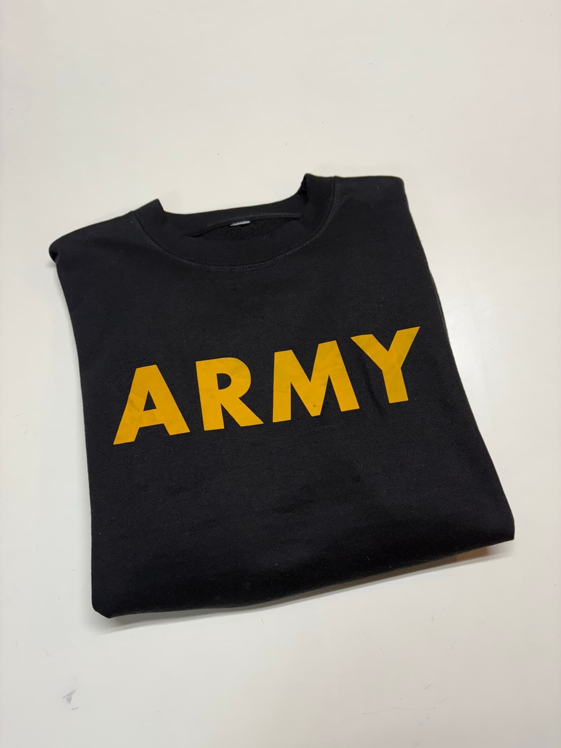 00‘s vtg ARMY Sweatshirt.  상품이미지7