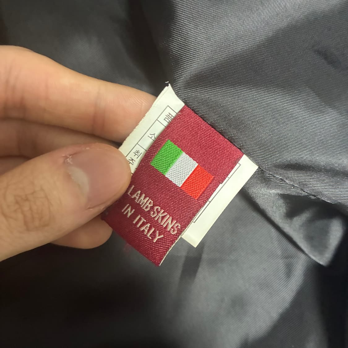 ltaly lamb skin leather jacket 상품이미지8