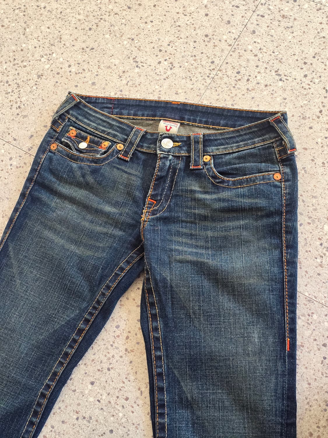 트루릴리전 조이 로우라이즈 부츠컷 데님 팬츠 29 상품이미지6