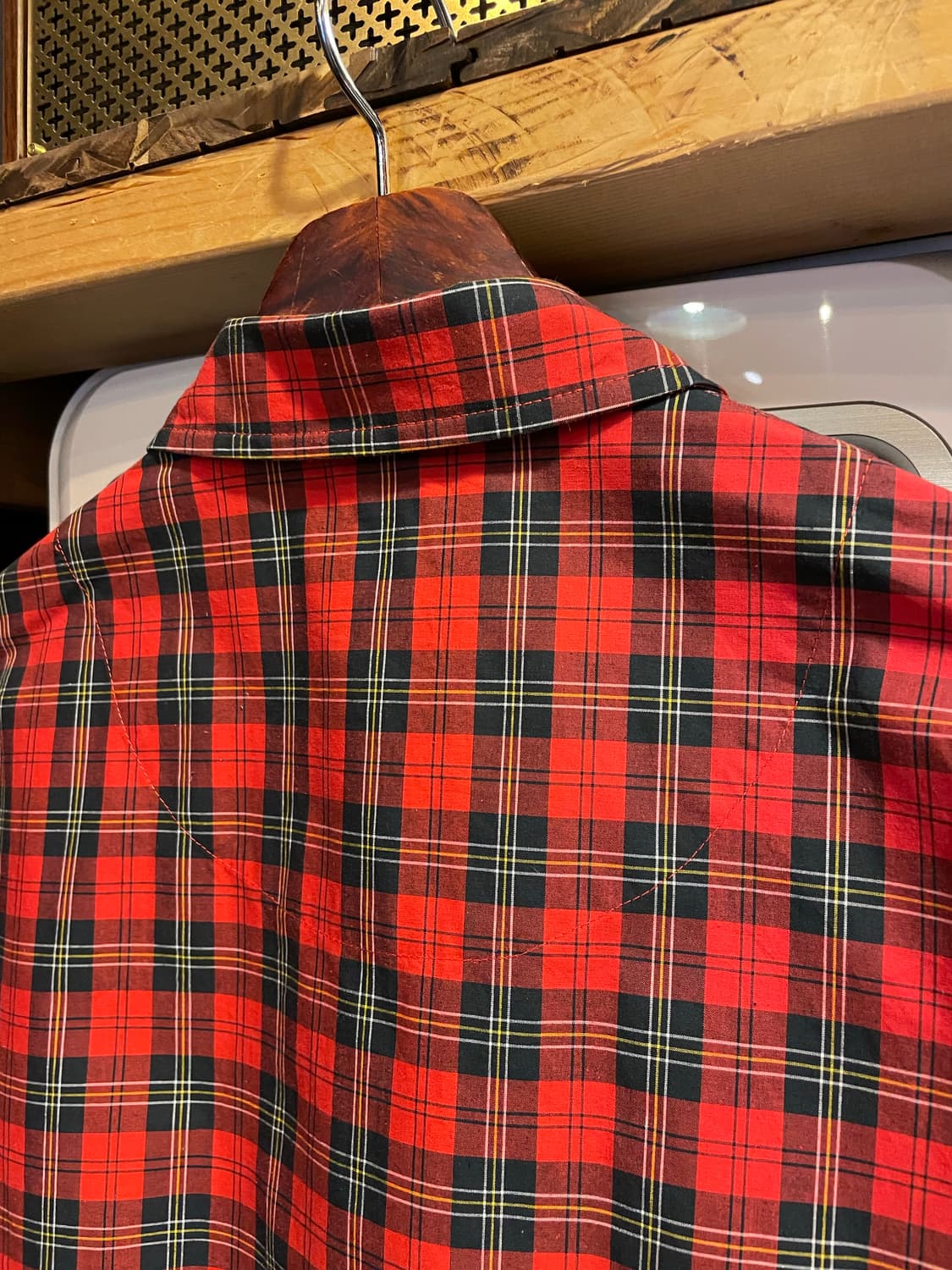 폴로 체크집업 자켓 상품이미지6