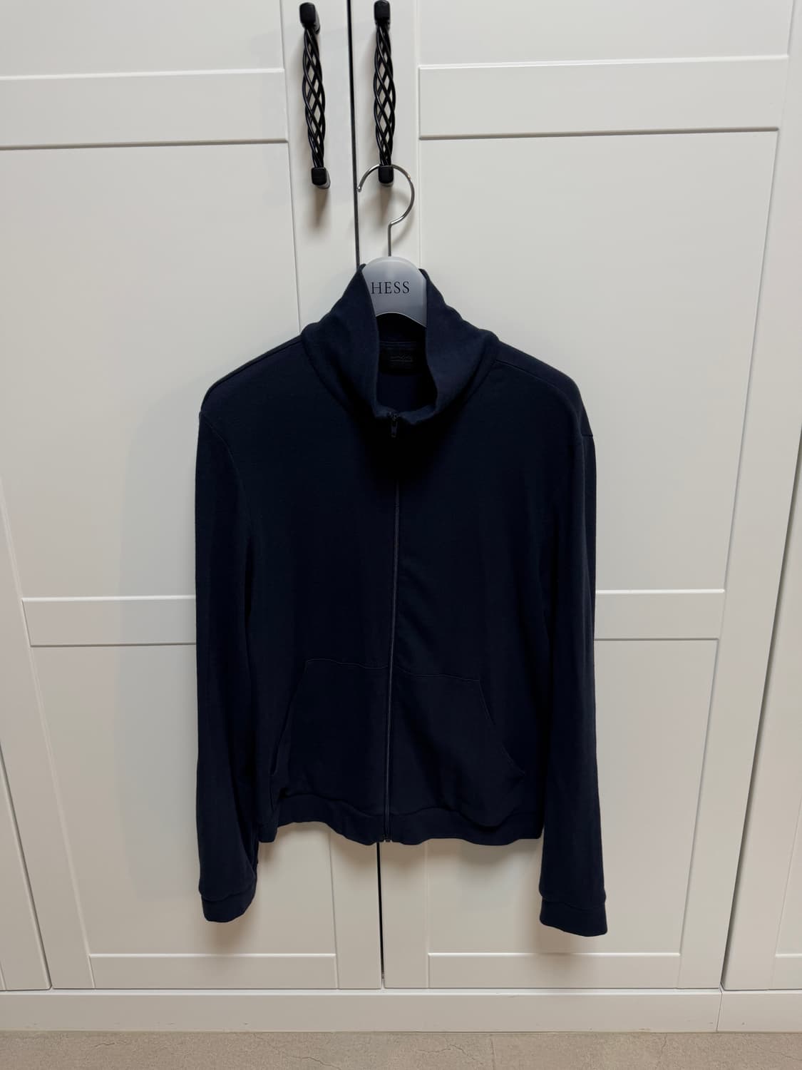Mudule Neck zip 머듈 집업 네이비 상품이미지4
