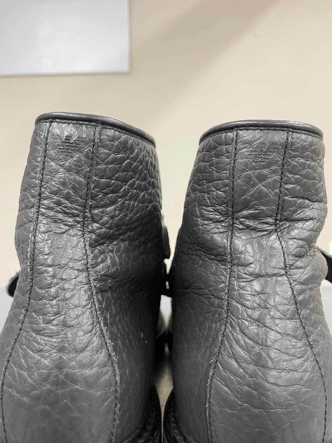 엠포리오 아르마니 레더 부츠 6.5 상품이미지10