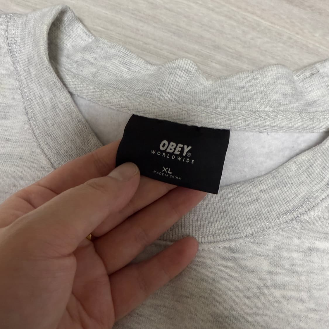 오베이 몬스터 헤비 맨투맨 상품이미지7