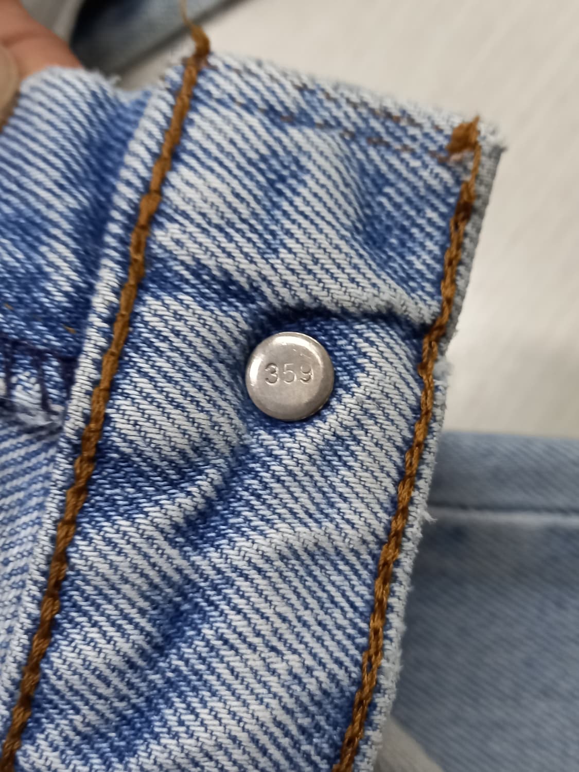 33 93's 리바이스515-0217 일자진 연청 커스텀 33-438 상품이미지8