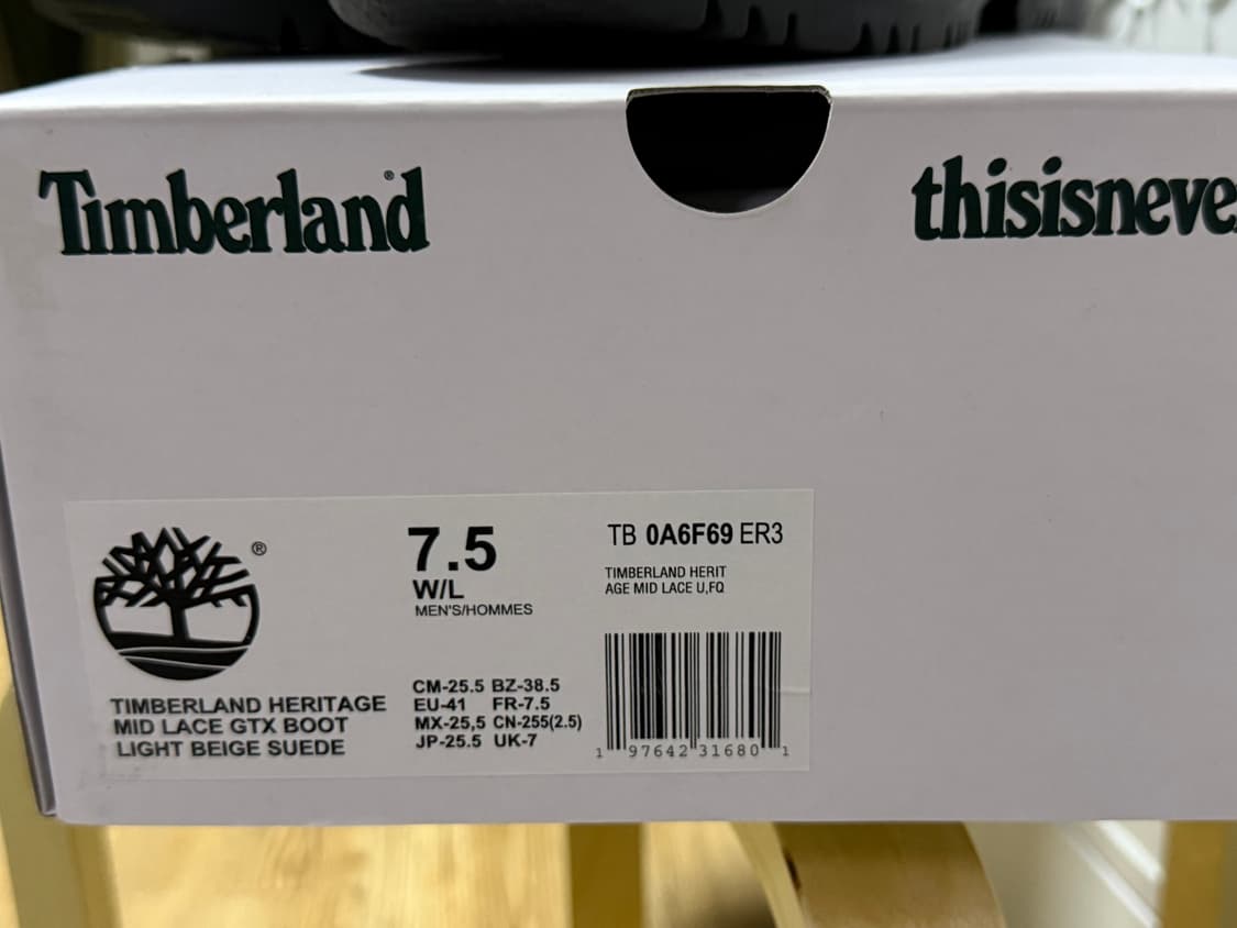 디스이즈네버댓 x 팀버랜드 미드부츠 (255) 상품이미지3