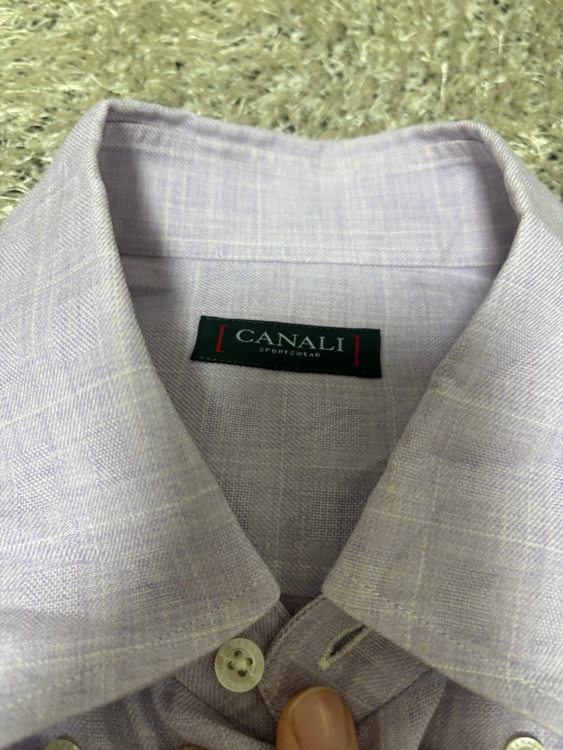 이태리제 CANALI 셔츠 사이즈 105 상품이미지3