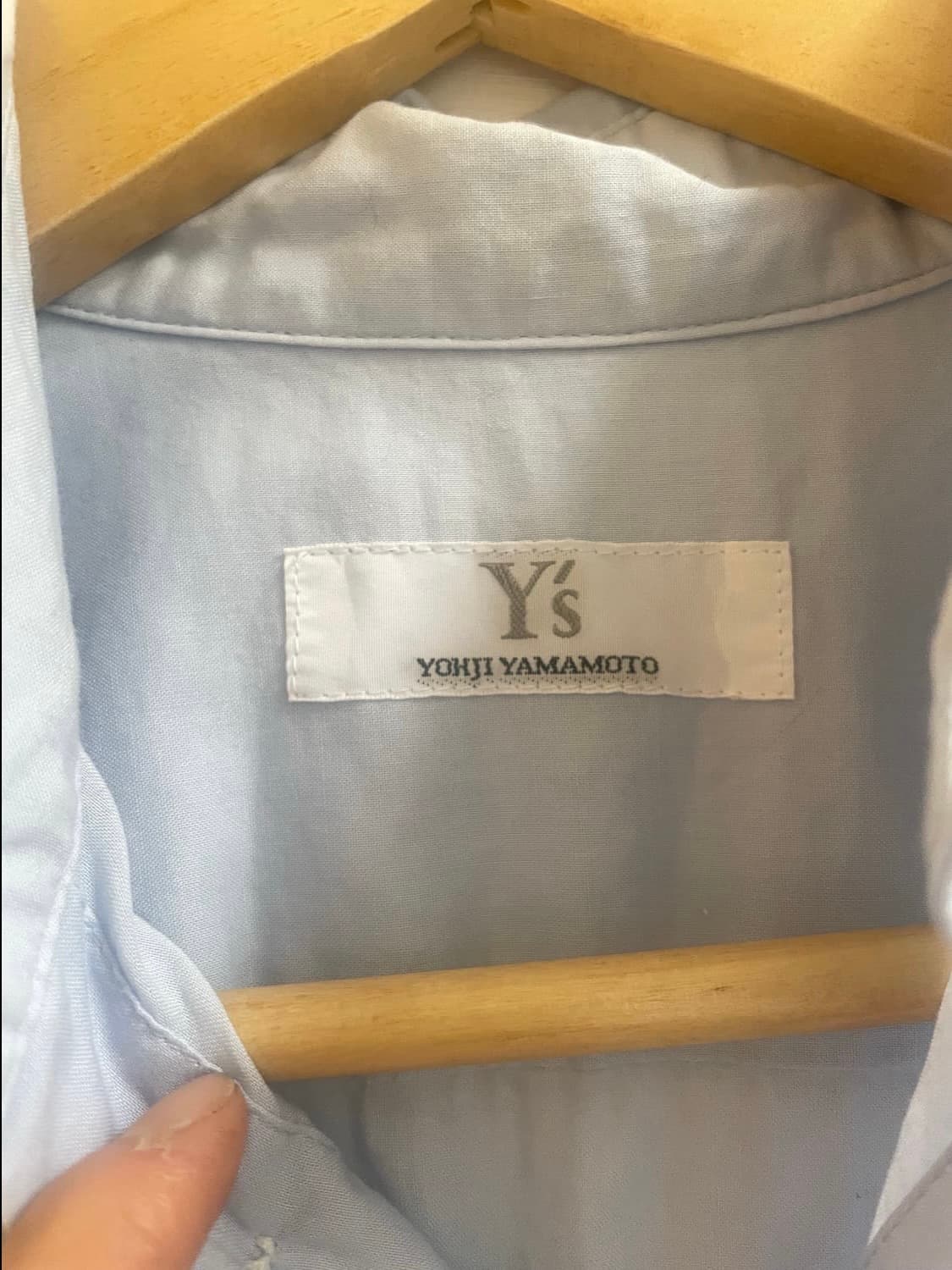 Y'S 요지야마모토 반팔셔츠 상품이미지4