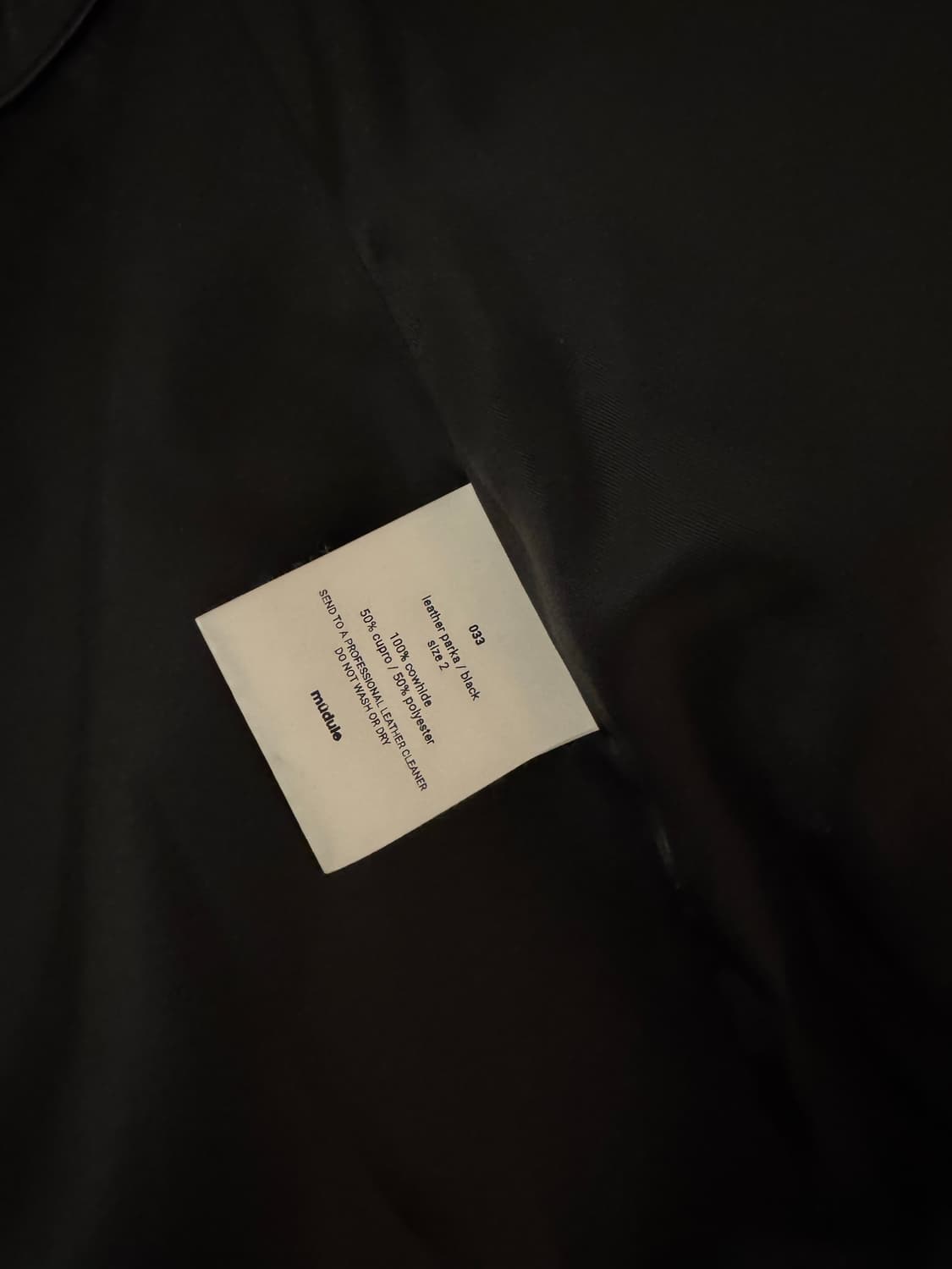 머듈 레더파카 상품이미지4