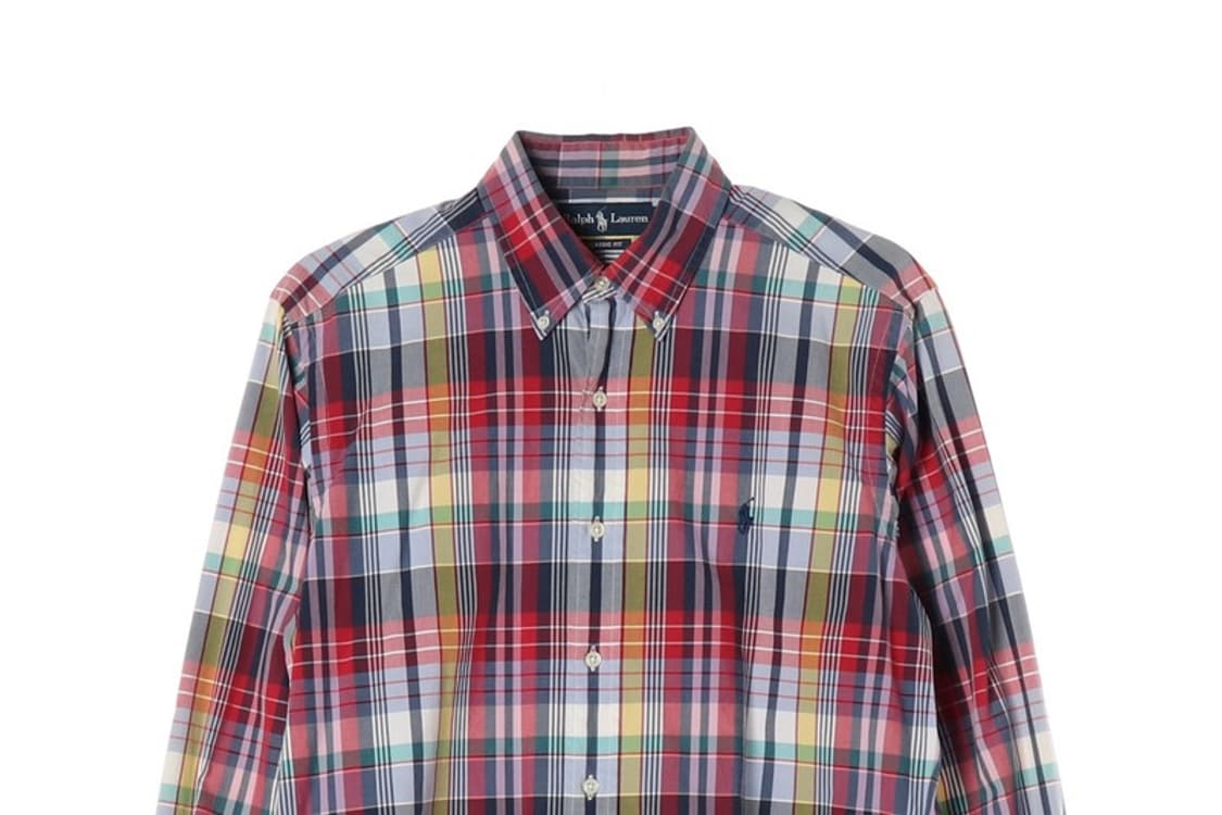 랄프로렌 체크셔츠 M 상품이미지3