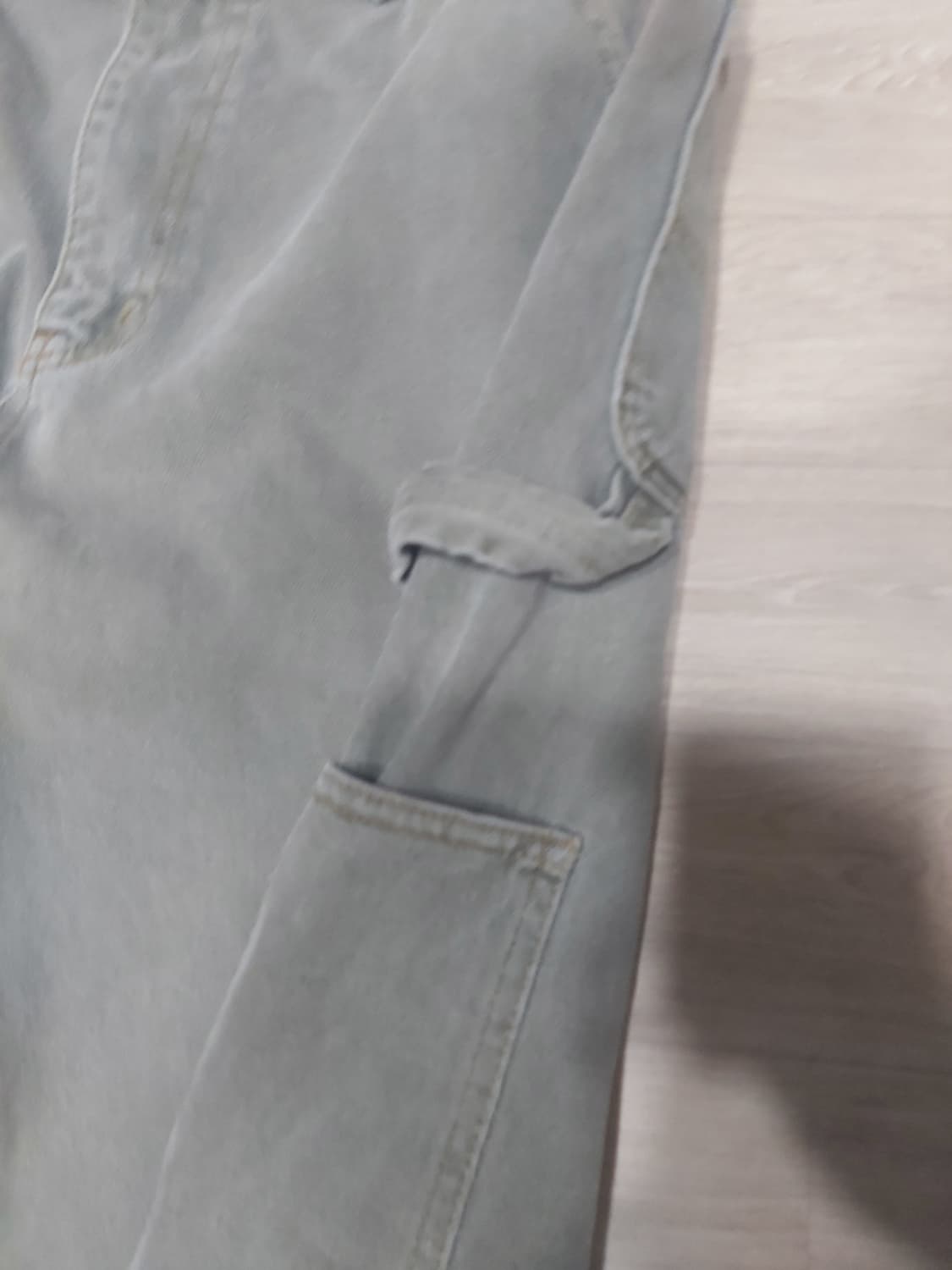 위캔더스 DRAGGY WORK PANTS (OLIVE) 워크팬츠 카팬터 상품이미지3