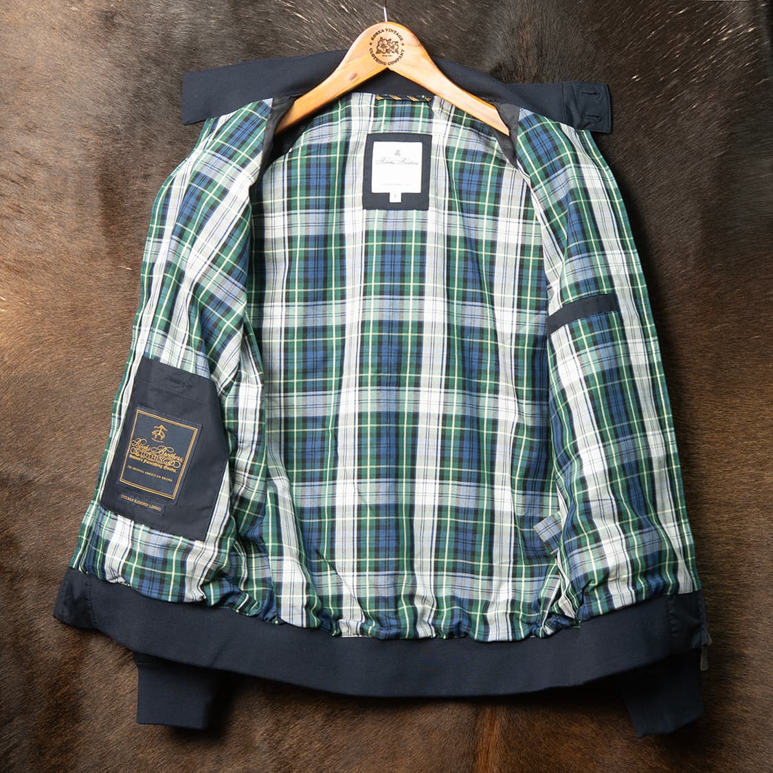 [S] 브룩스브라더스 G9 해링턴 자켓 네이비 MO-2569  상품이미지10