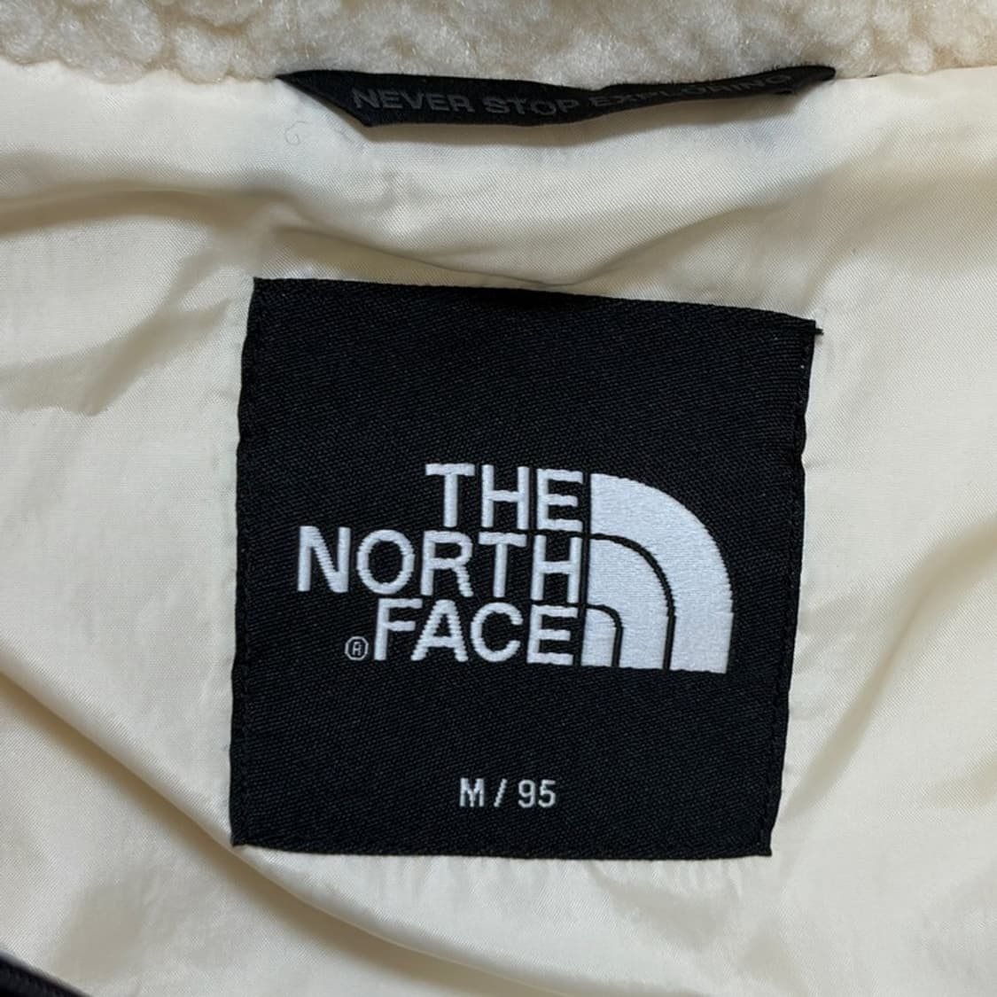 THE NORTH FACE 에코 롱 플리스 코트 M 상품이미지4