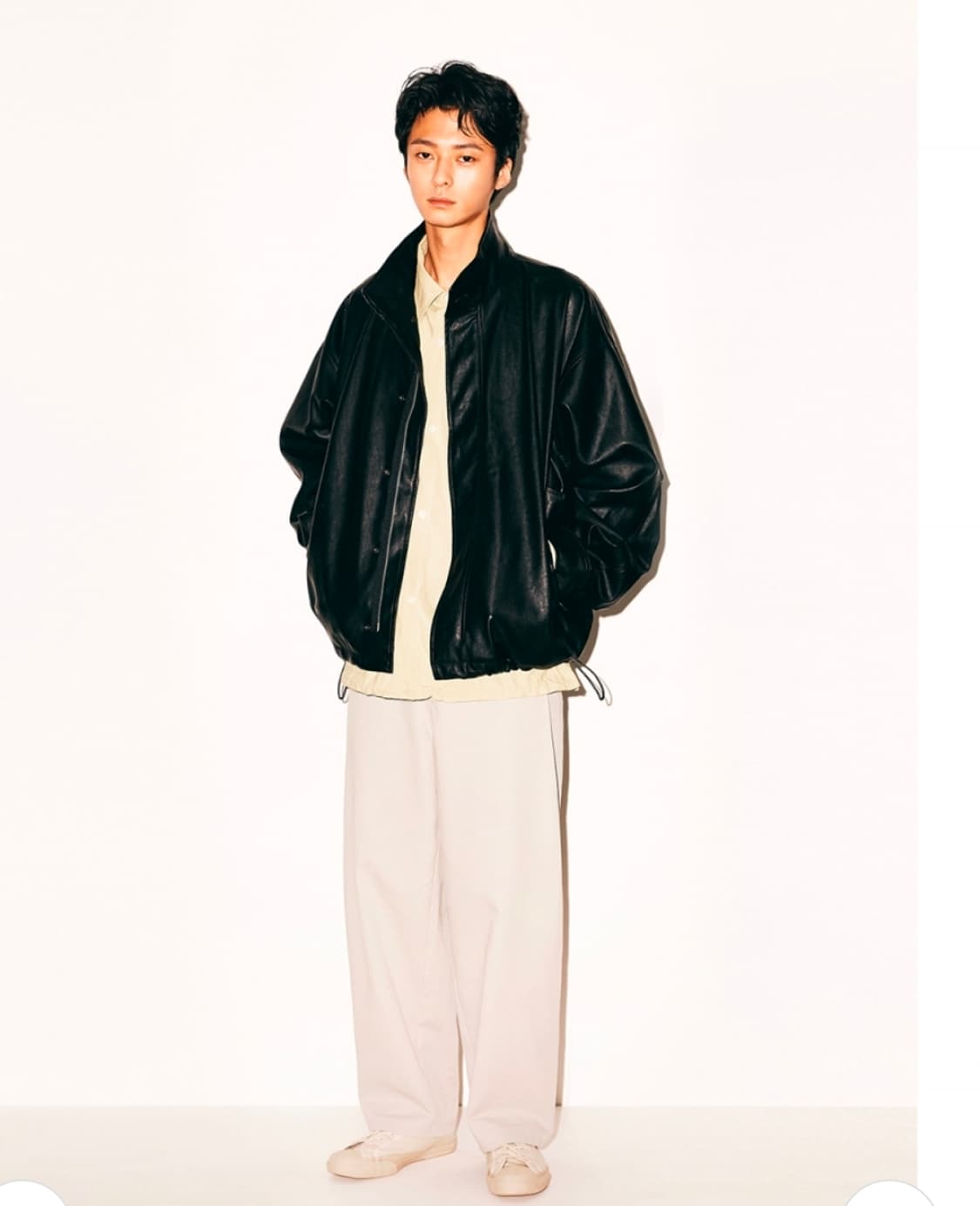 파르티멘토 비건 레더 필드 자켓 L size 상품이미지3