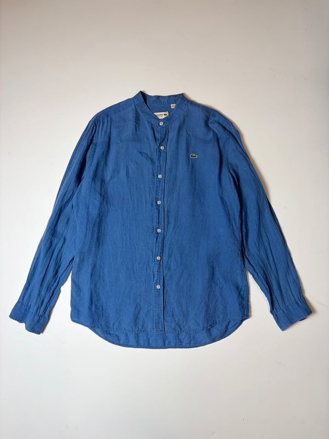 라코스테 오리지널 100% 린넨 헨리넥 셔츠 PN9301 상품이미지1