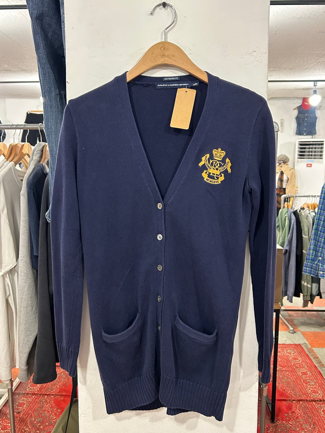 폴로 니트가디건 상품이미지2