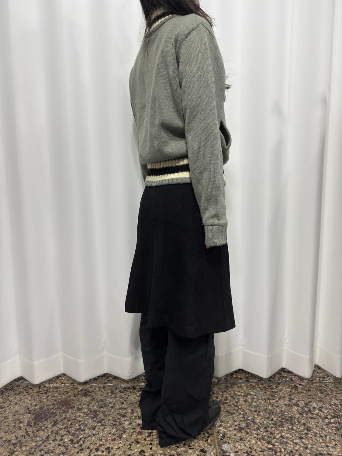 converse patch knit zipup 상품이미지5