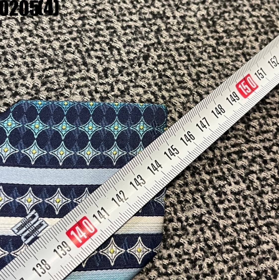 닥스 네이비 도트 무늬 넥타이 0205(4) 상품이미지4