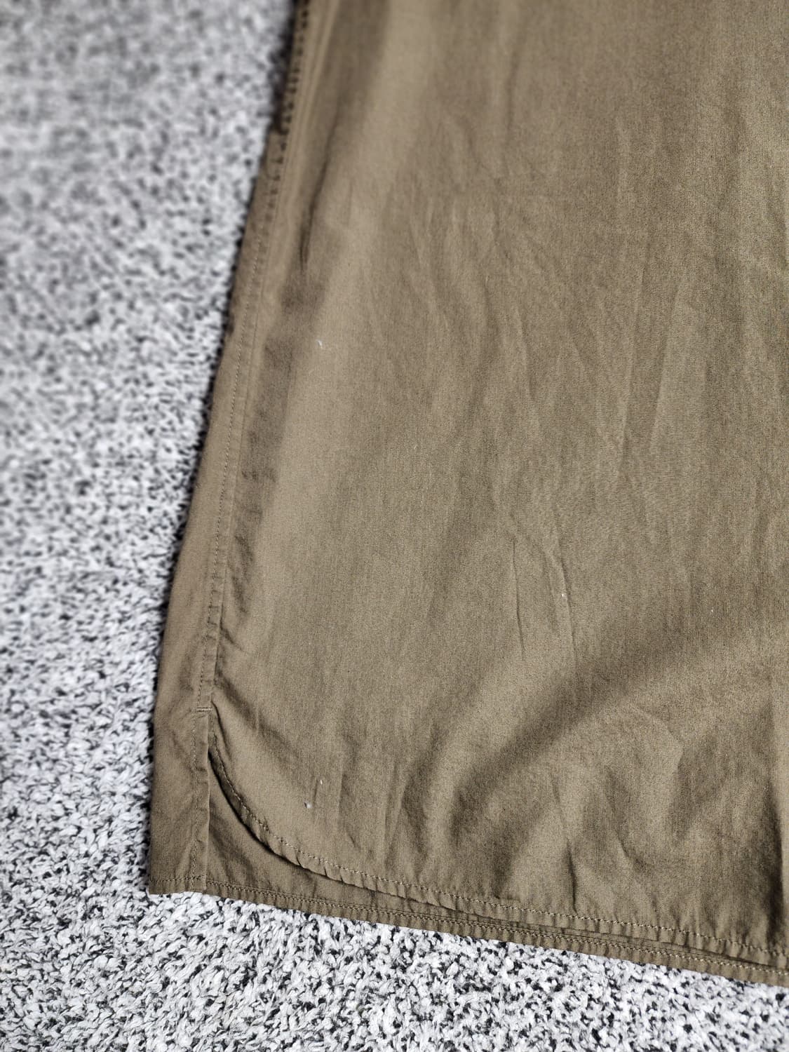 Beams 카키면셔츠 상품이미지4