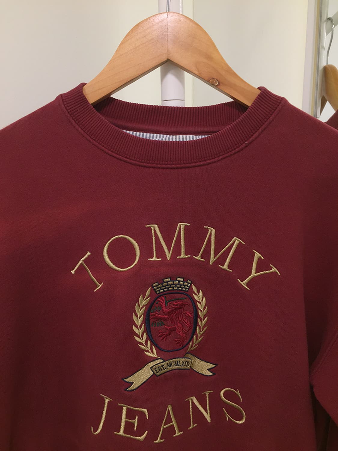 여성 90s 타미 맨투맨 100 상품이미지4