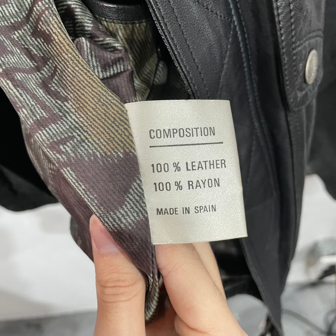 리얼레더 봄버자켓 상품이미지7