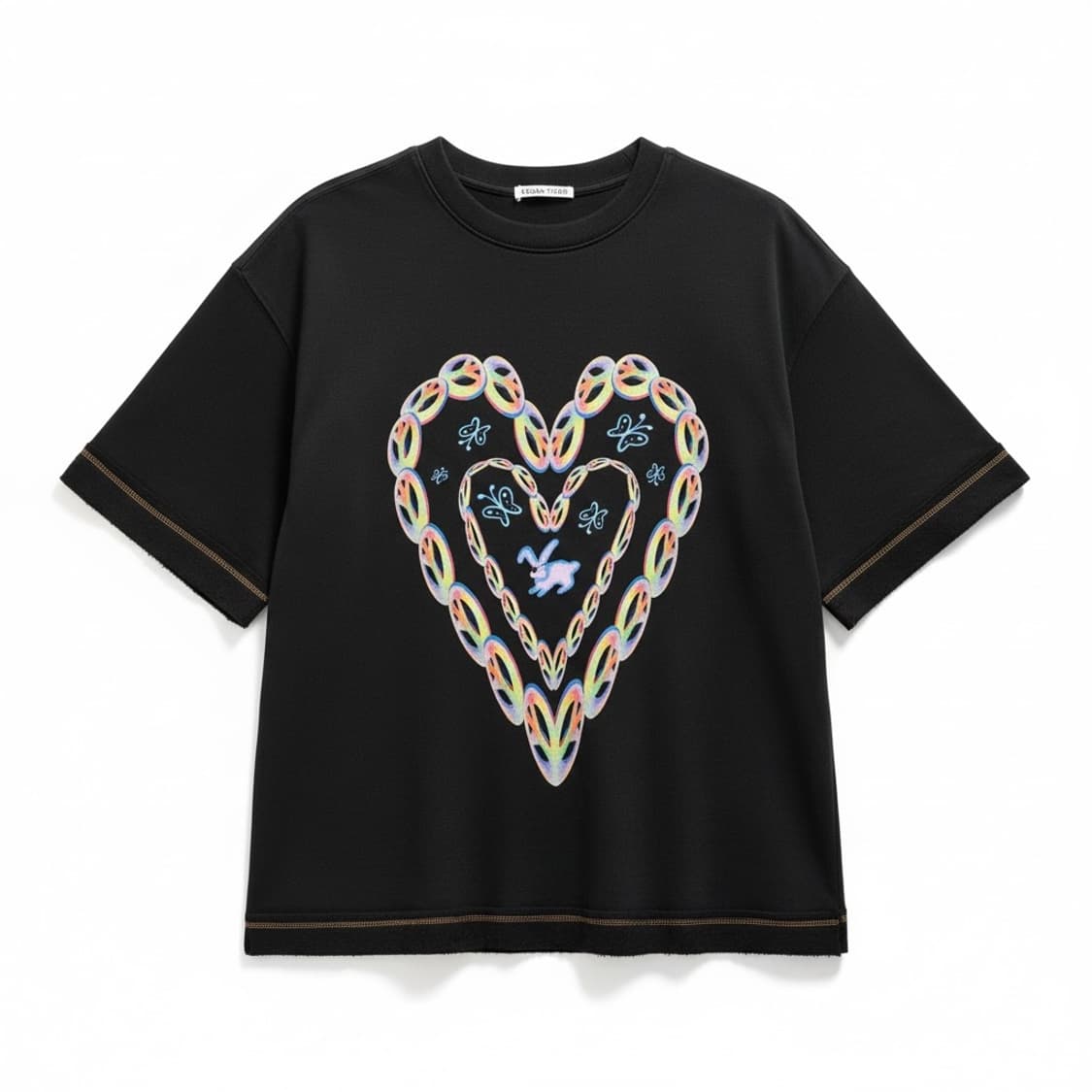 비건타이거 오버사이즈 그래픽 티셔츠 F 상품이미지1