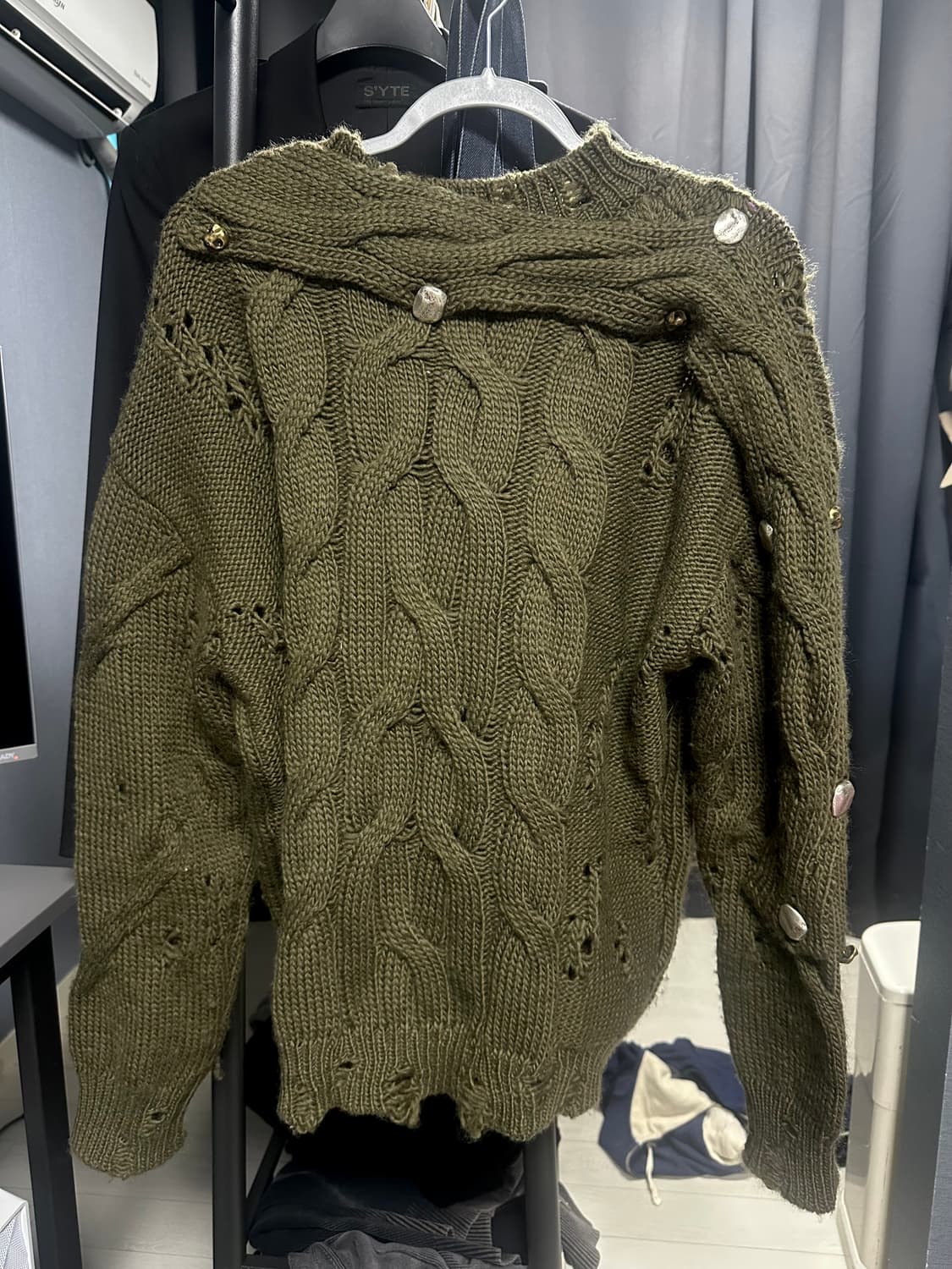 앤더슨벨 피셔맨 니트(fisherman knit) M 상품이미지1