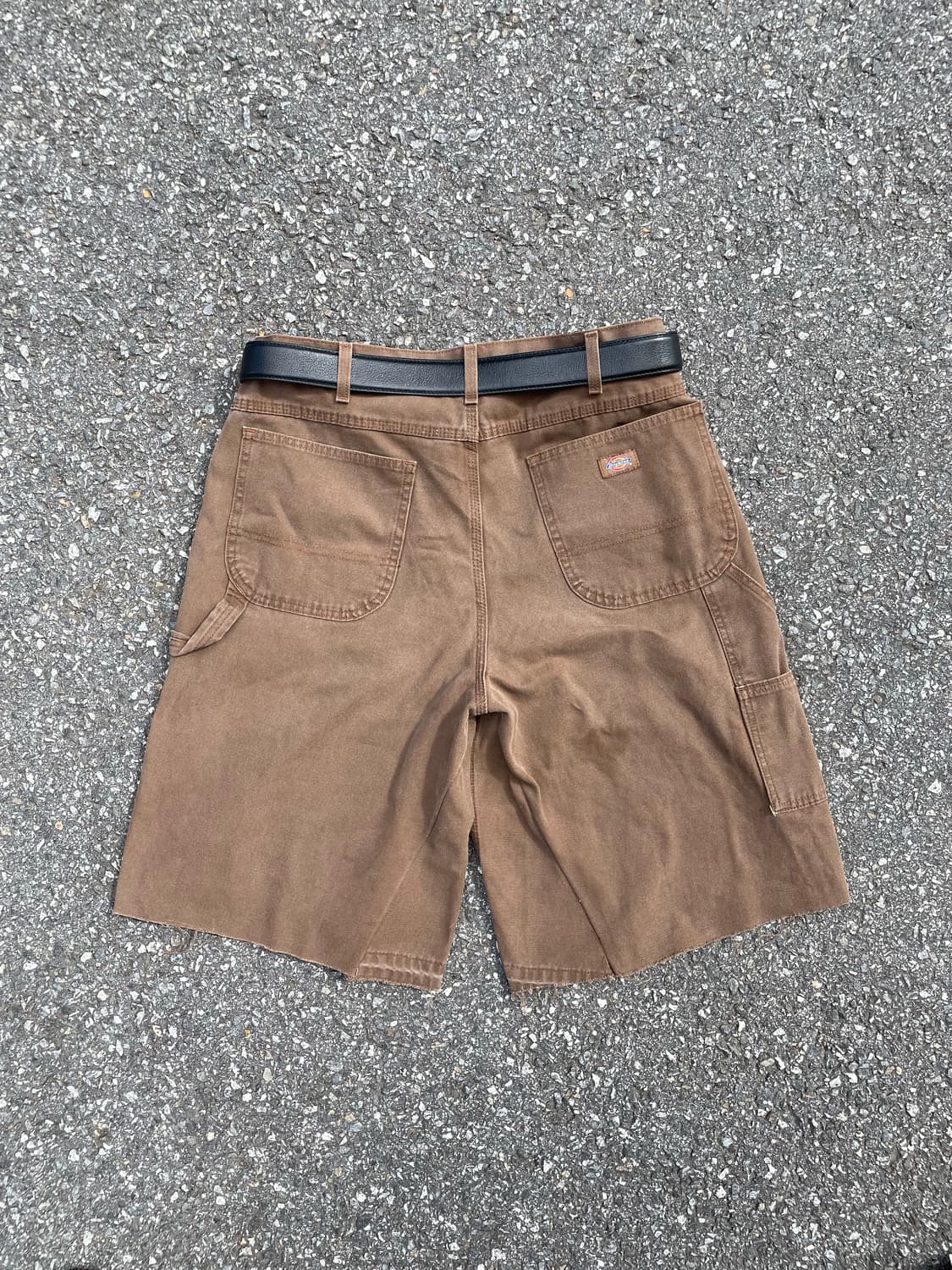 Vintage dickies leather 더블니 버뮤다 쇼츠 상품이미지2