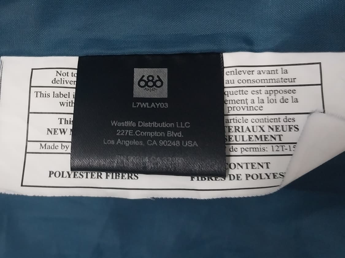 686 스키/보드자켓 XL (일상복 가능) 상품이미지7