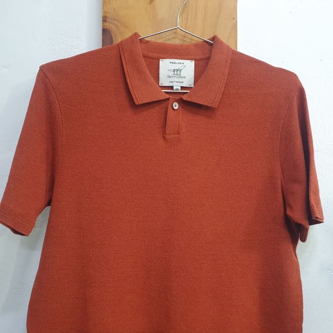 헨리코튼 MAGLIERIA KNIT WEAR 반팔티(100) 상품이미지2