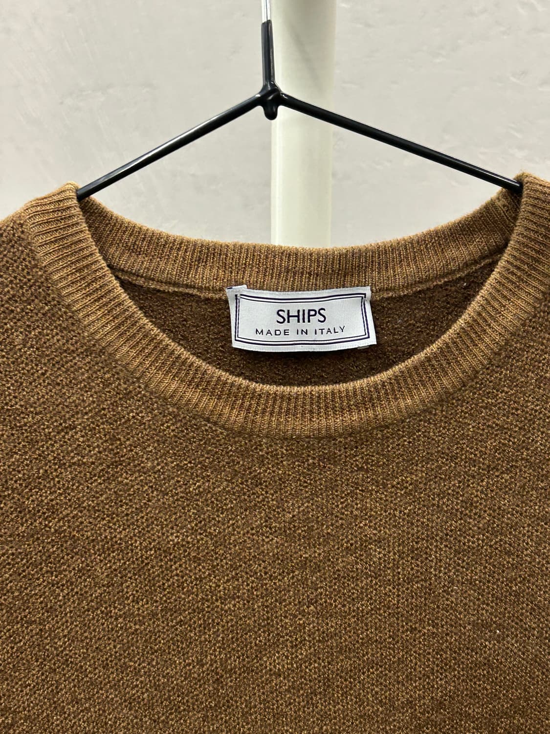 SHIPS 이태리 브라운 울니트 스웨터 상품이미지4