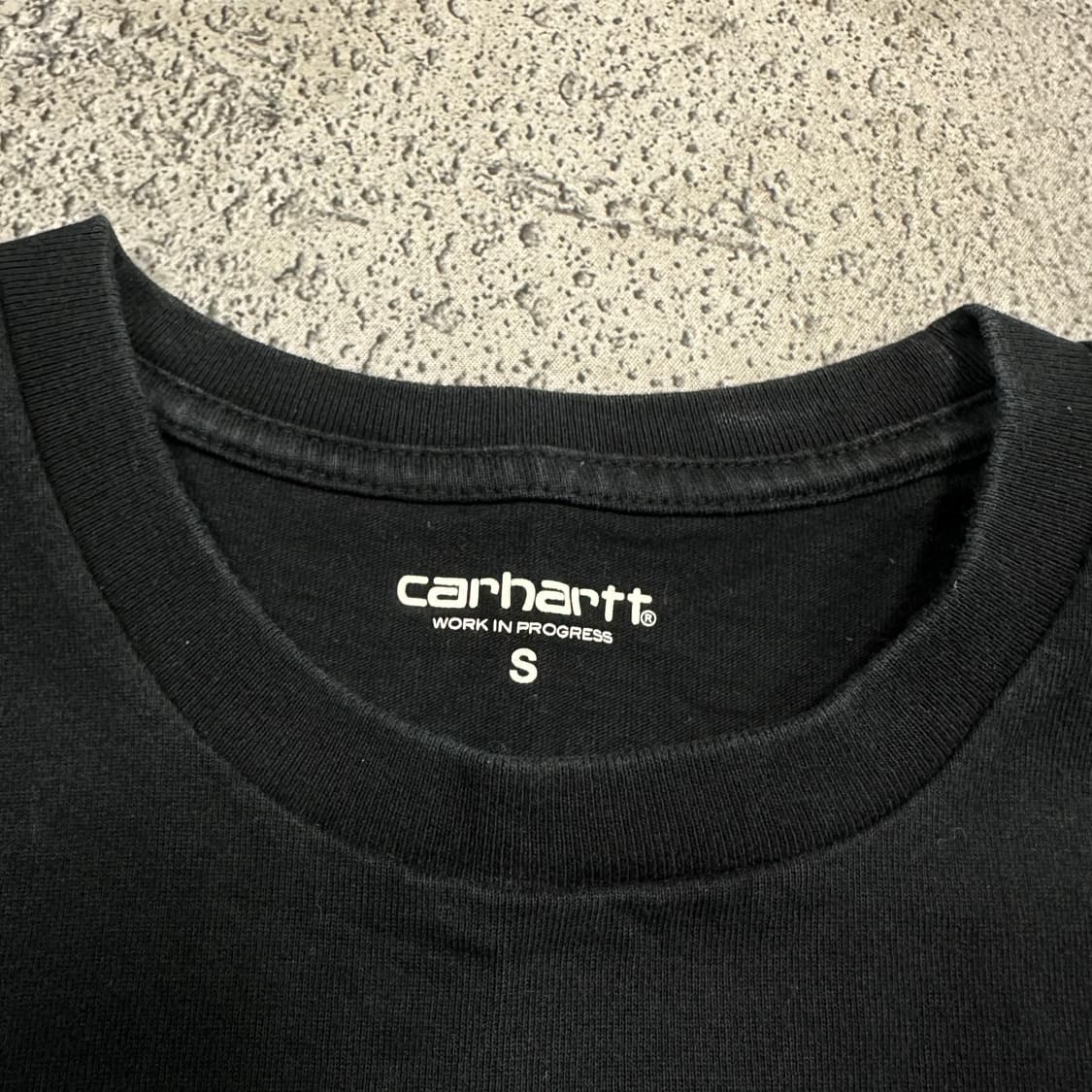 ✨ (바배) 칼하트 블랙 반팔티  상품이미지3