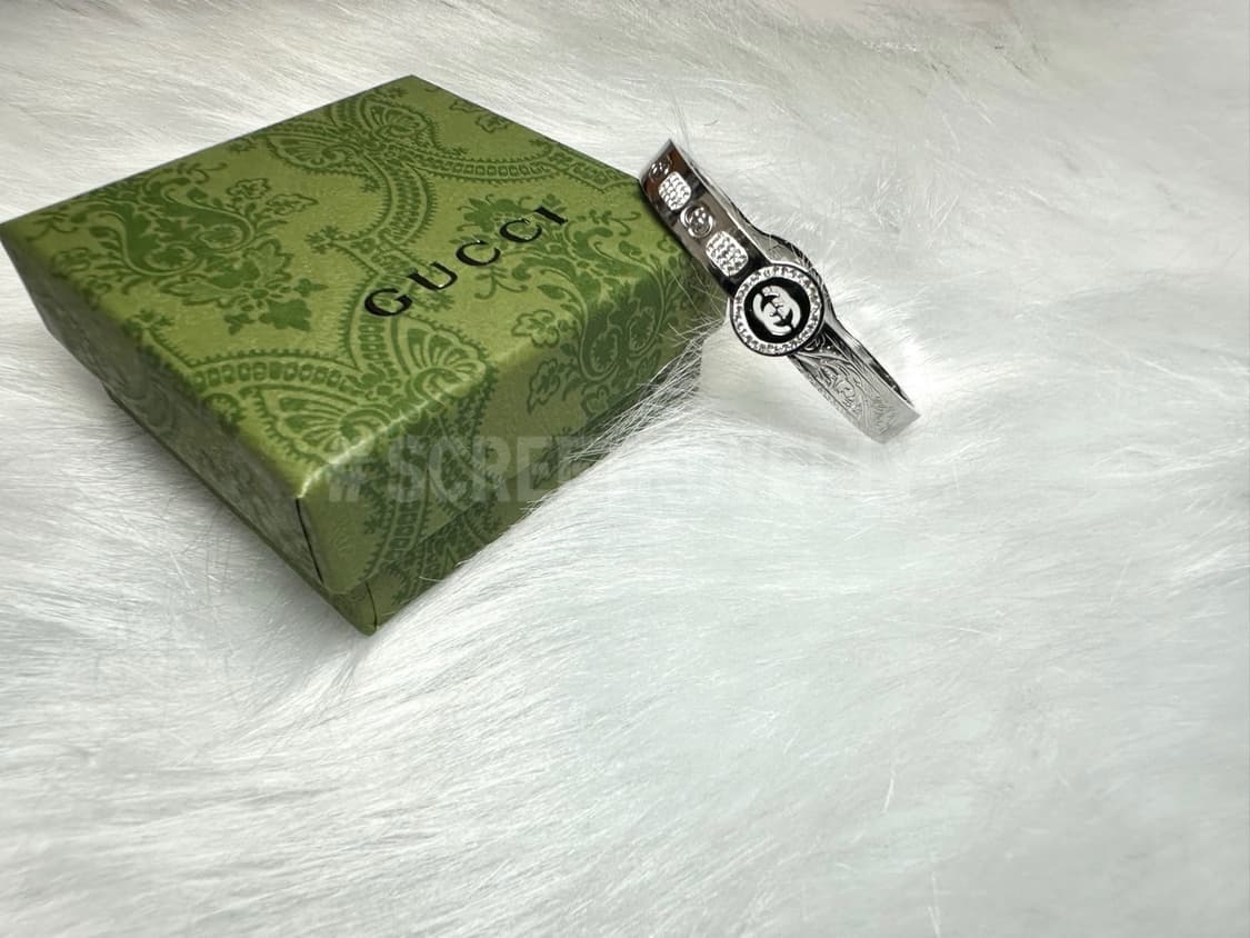 구찌 실버 인터로킹 빈티지 팔찌 상품이미지2