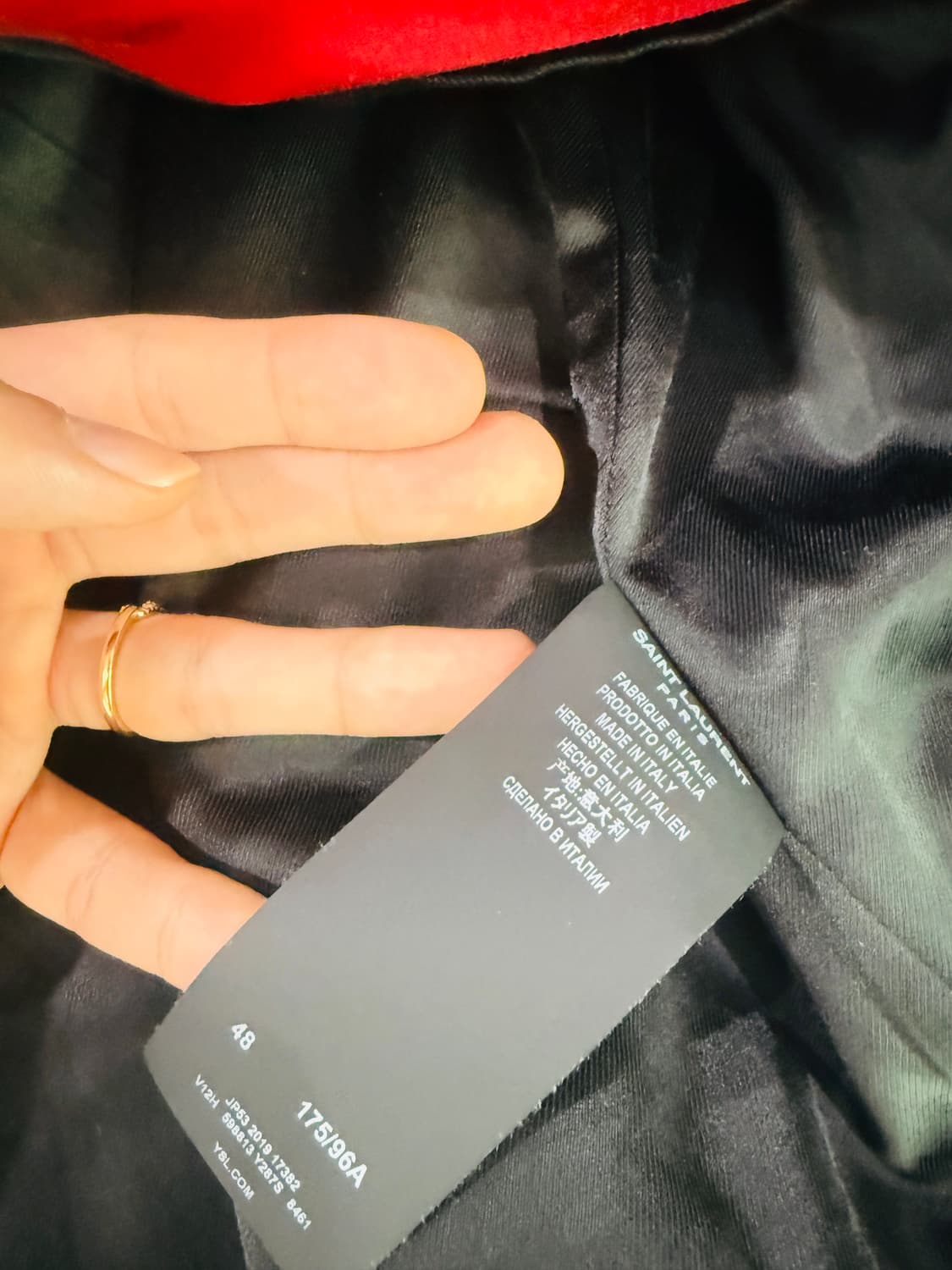 생 로랑(saint laurent) 오피서 자켓 상품이미지9