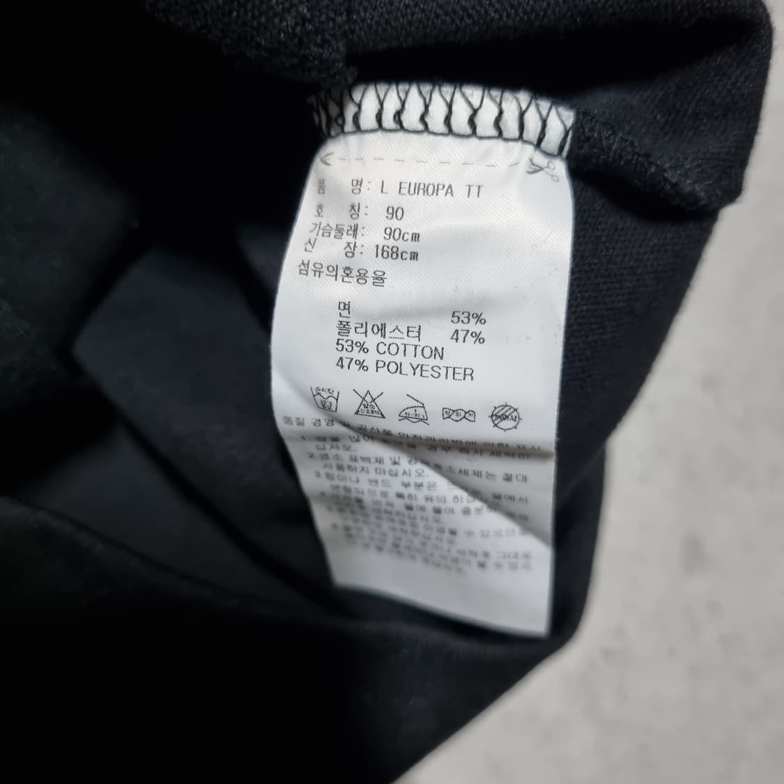 아디다스 오리지널 유로파 져지 블랙 상품이미지4