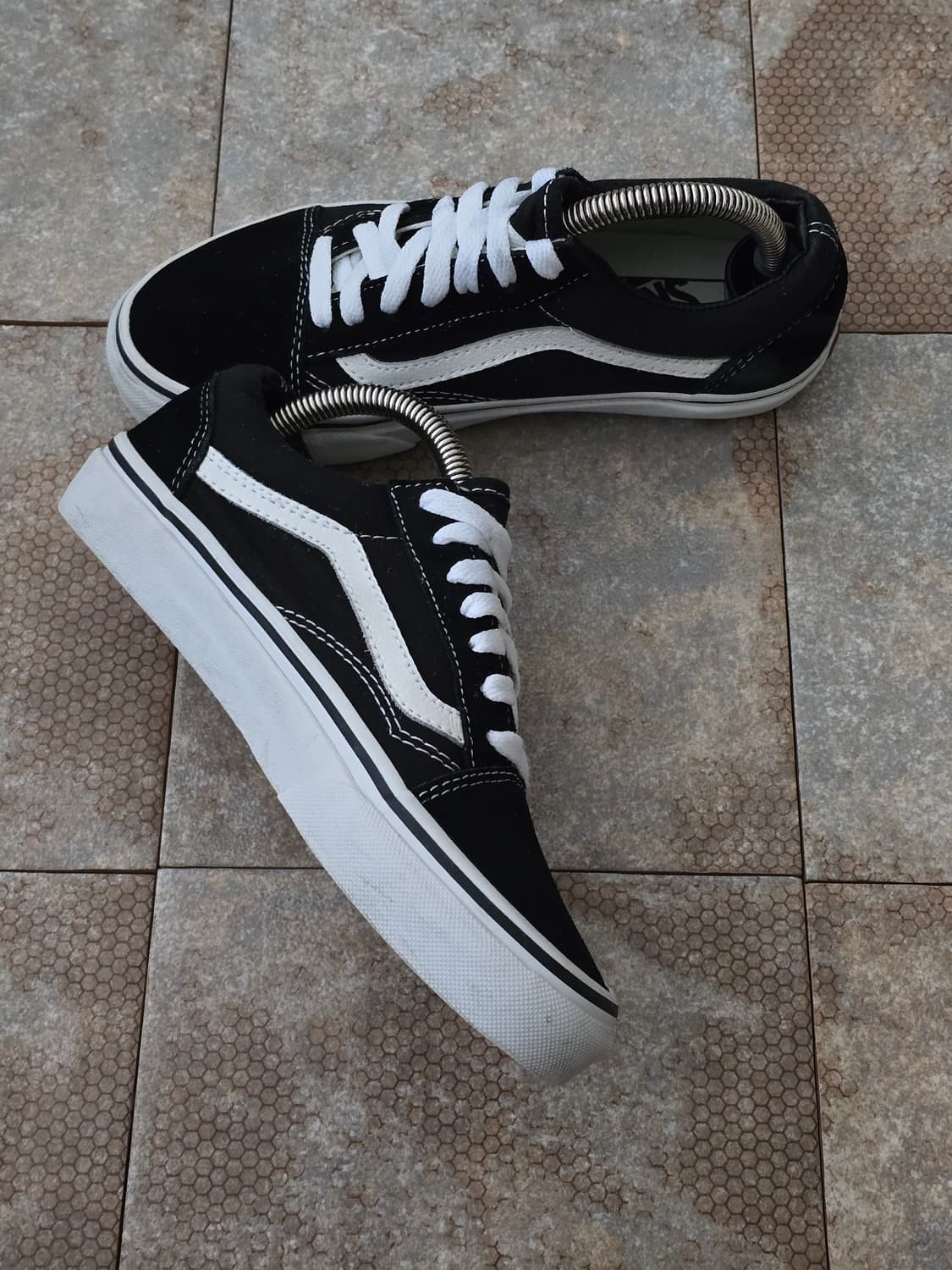 (225)반스 올드스쿨 검흰 상품이미지5