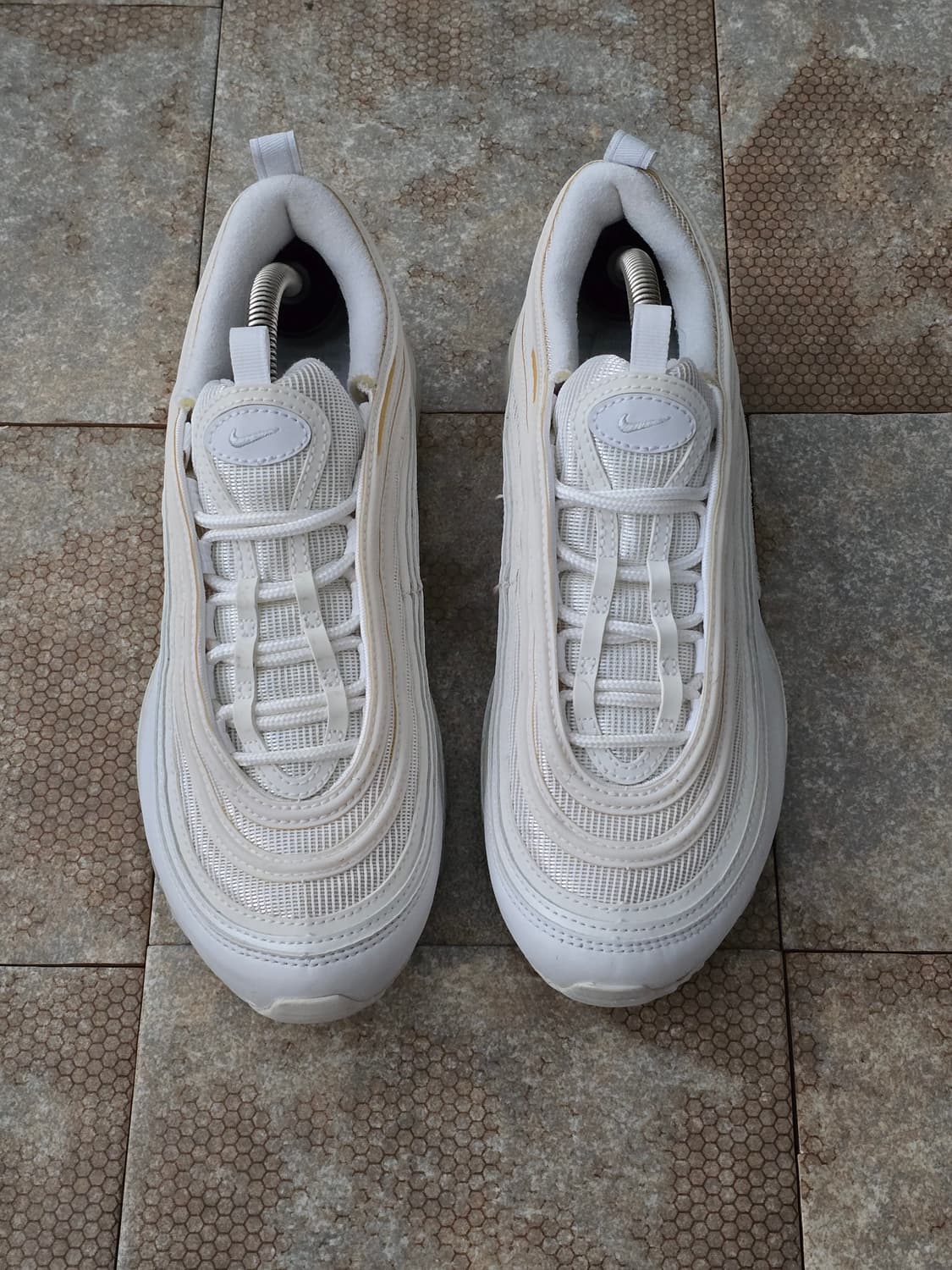 (250)나이키 에어맥스 97 트리플 화이트 상품이미지2