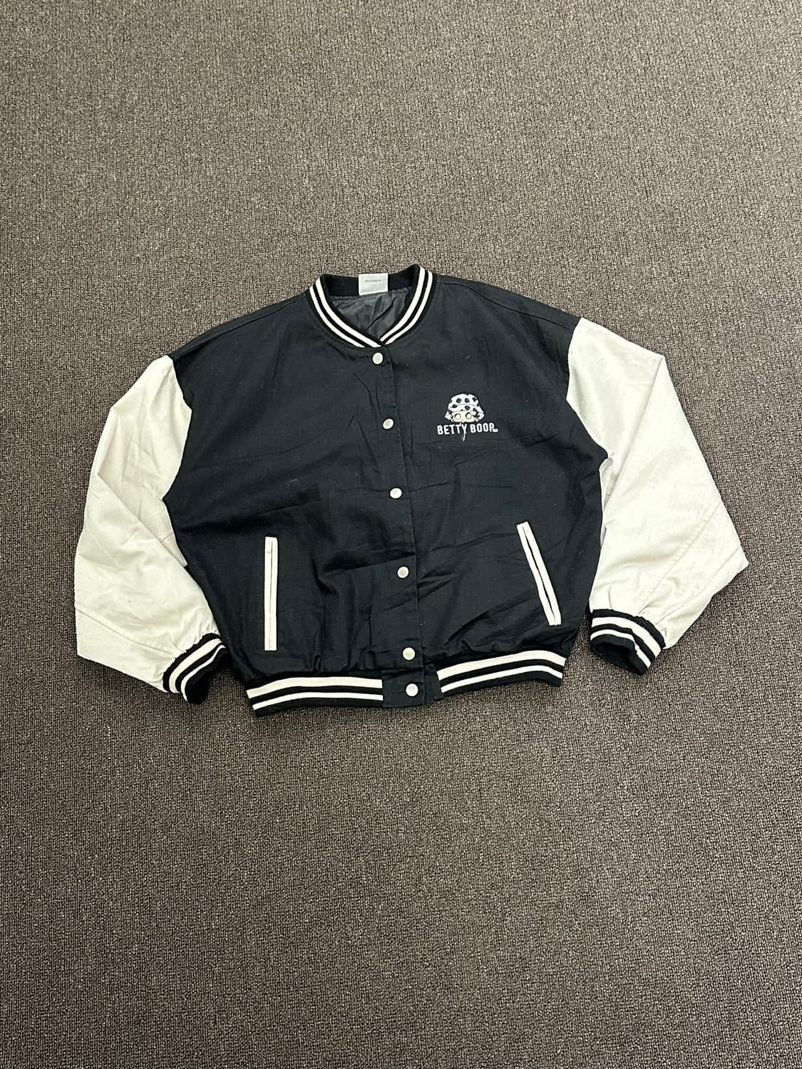 L)Betty Boop 빈티지 여성 바시티 자켓 상품이미지2