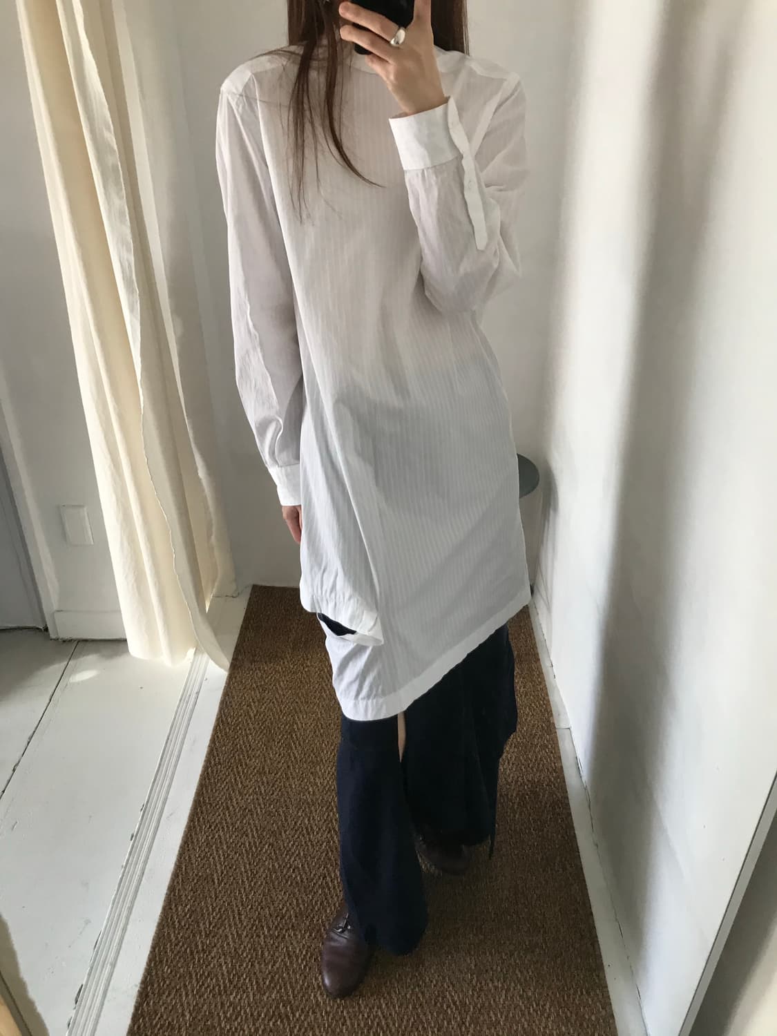 detail point long shirt 상품이미지1