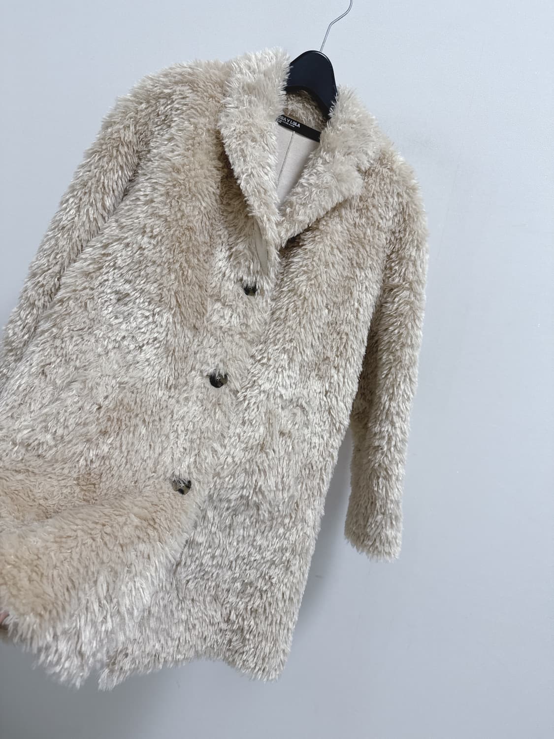 빔바이롤라 미디 페이크퍼 코트  상품이미지7