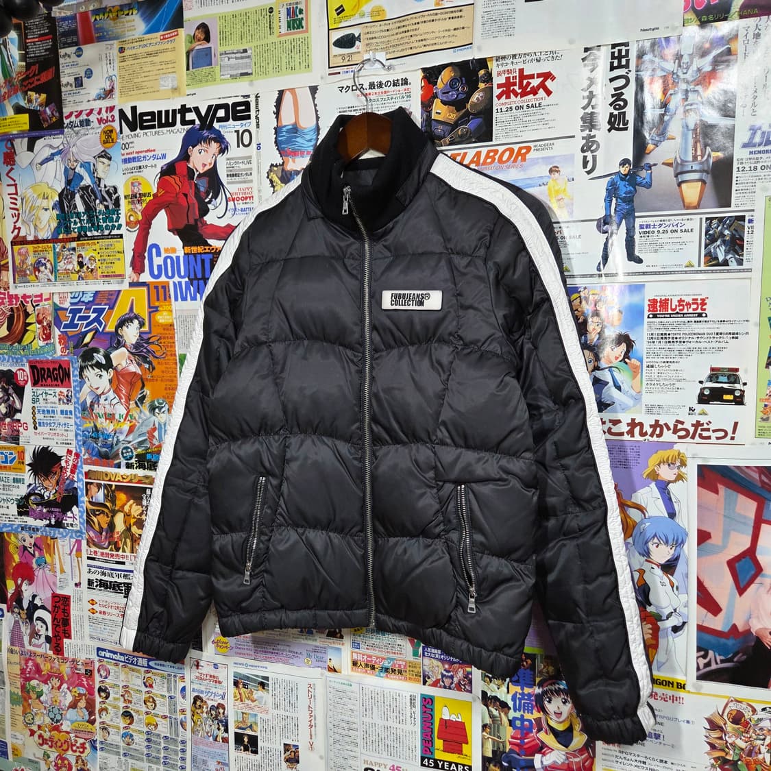 후부 사이드 라인 덕다운 패딩 점퍼 상품이미지2