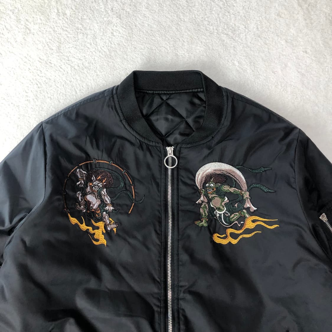 빈티지 스카쟌 봄버자켓 MA1  상품이미지4