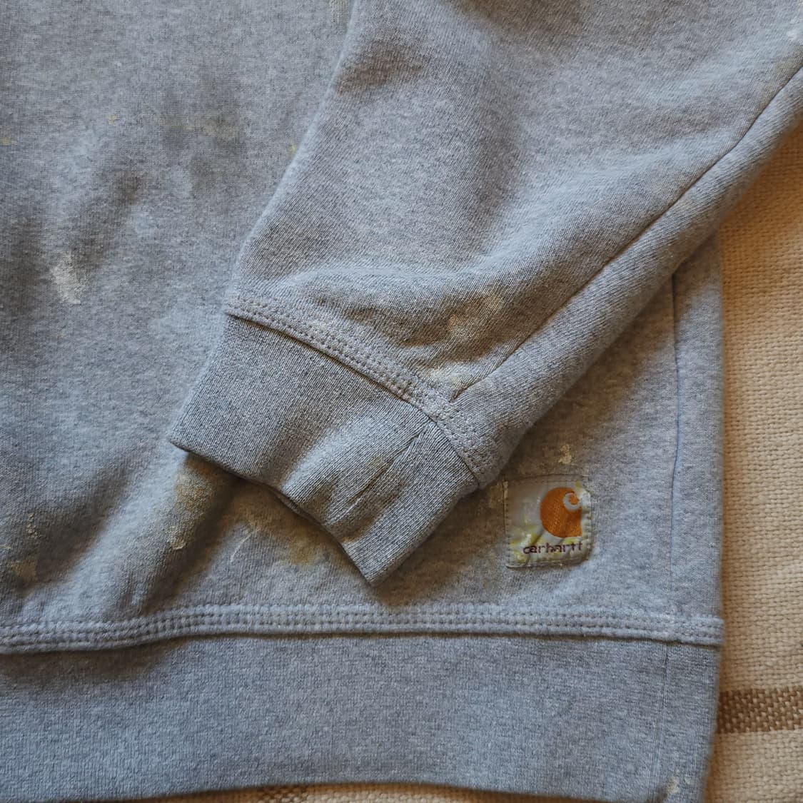 00년대 칼하트 맨투맨 스웻셔츠 트럭 프린팅 오리지널 핏 페인팅  L 상품이미지8