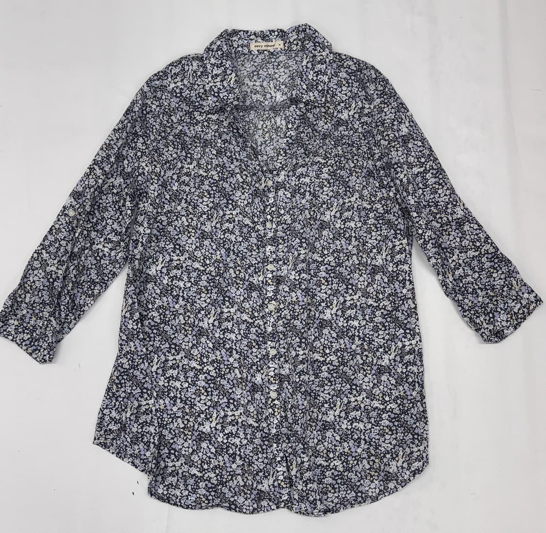 🪻하구미의 크로셰 코디세트🪻플라워 셔츠 레이어드 미디스커트 모리걸 상품이미지6