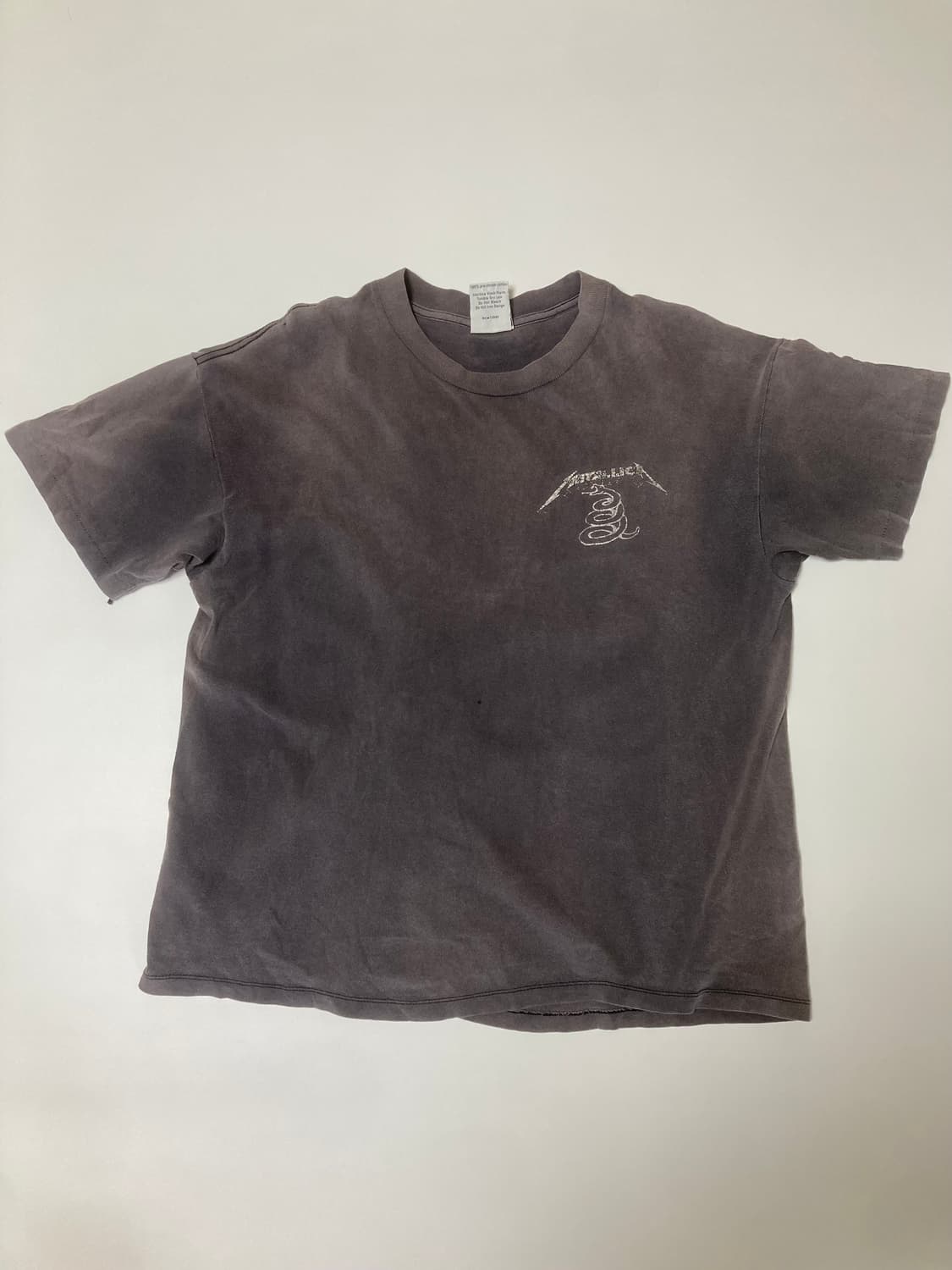 90s metallica faded tshirt 상품이미지1