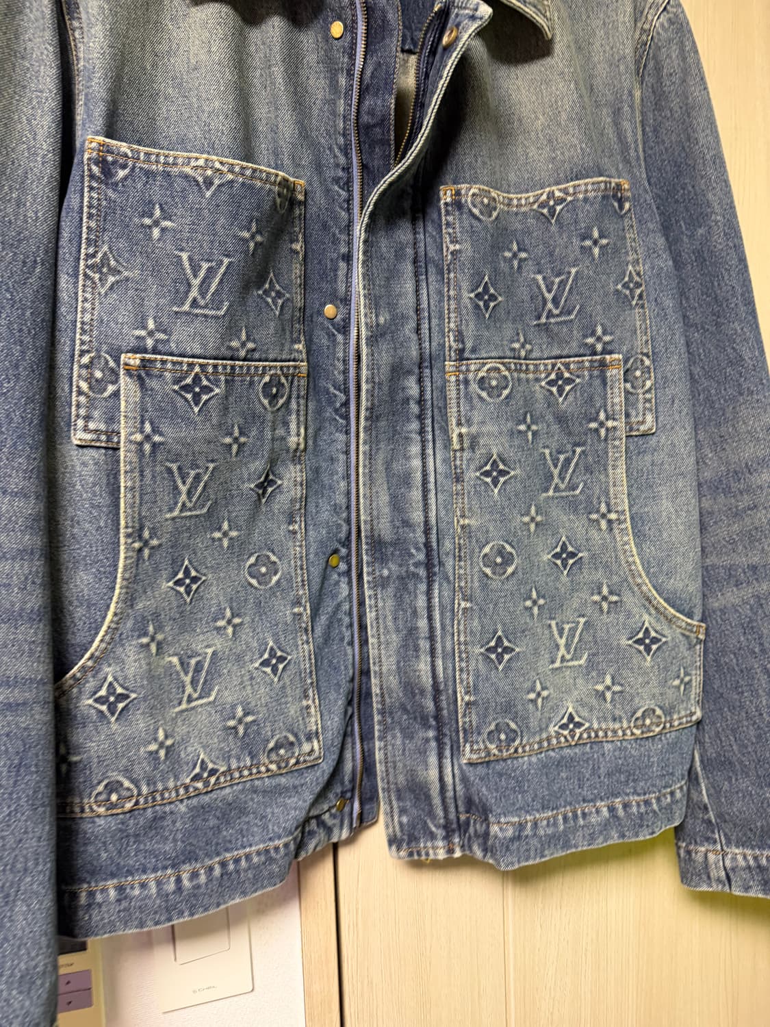 [54] 루이비통 카펜터 오버 데님 자켓 상품이미지3