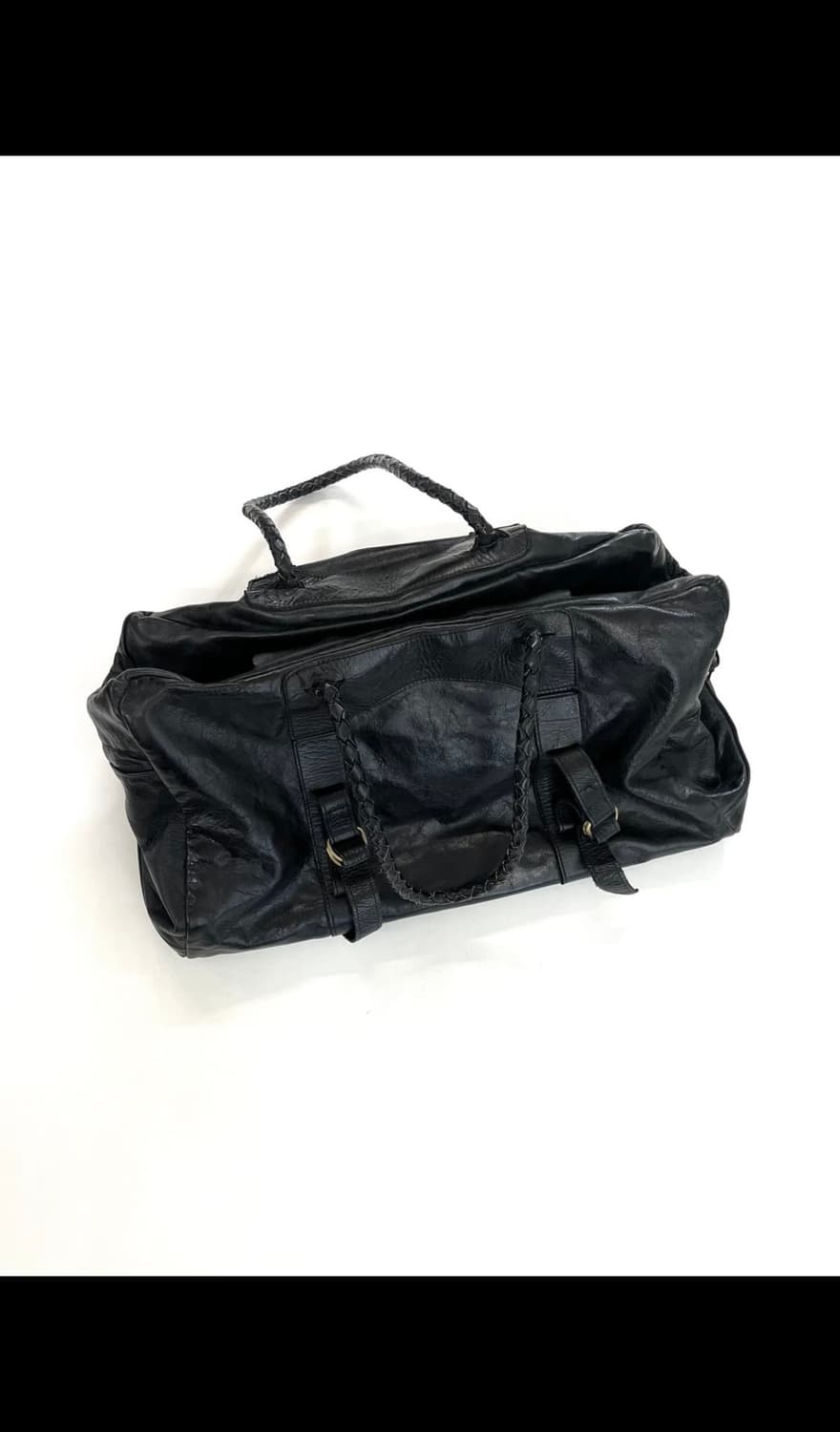 JAS MB 레더 트래블백 상품이미지4