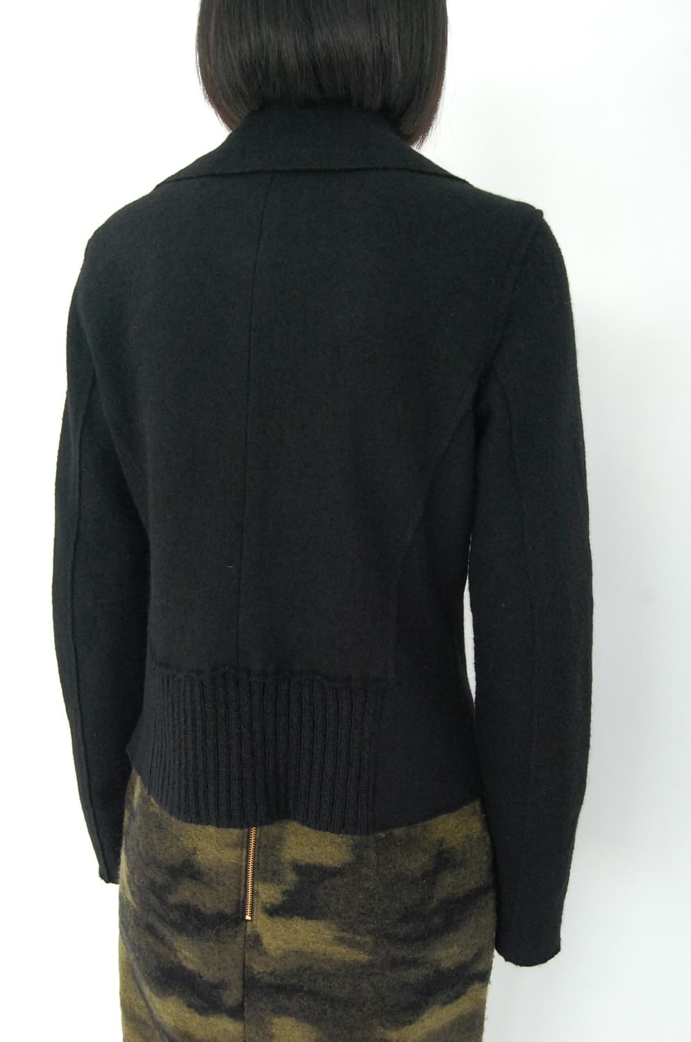 Wool unbalance 2way jacket 상품이미지5